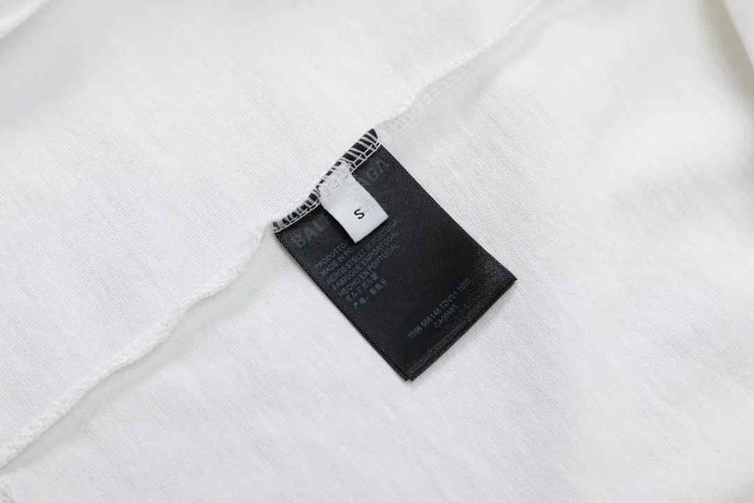 Balenciaga Black Short Sleeve T-Shirt Loose