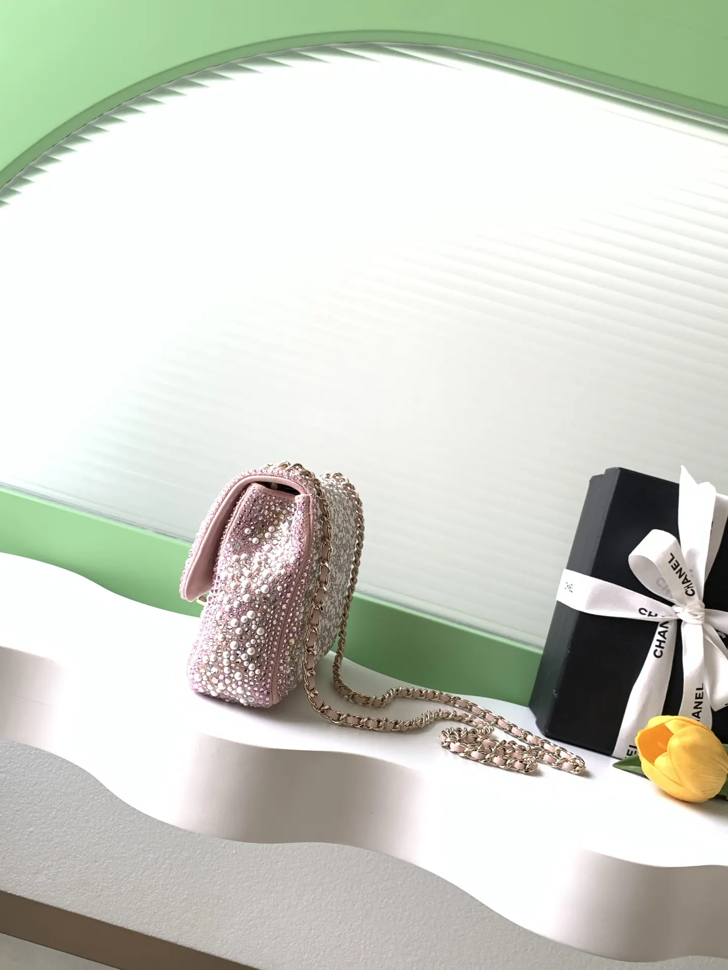 Gold Chain Bag