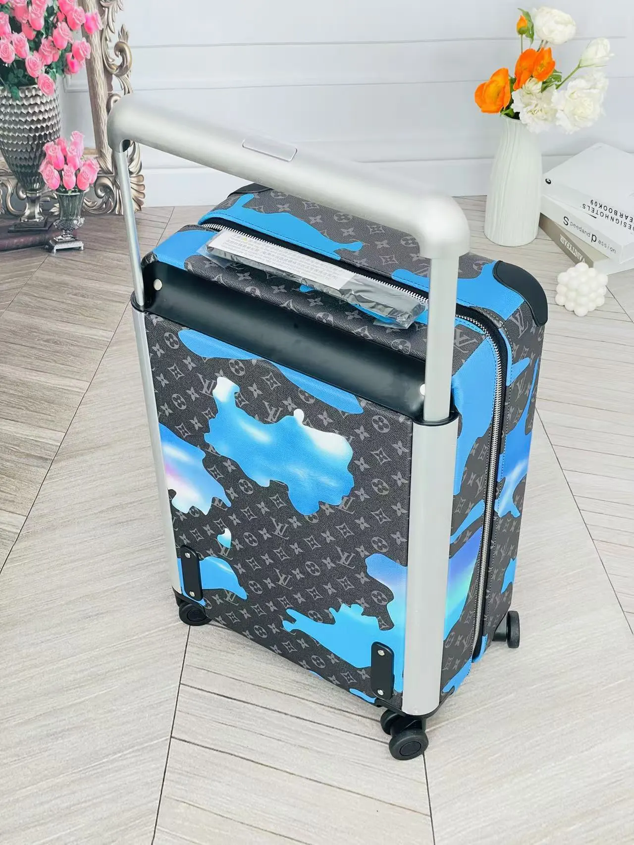Louis Vuitton Monogram Suitcase Travel Lightweight Canvas