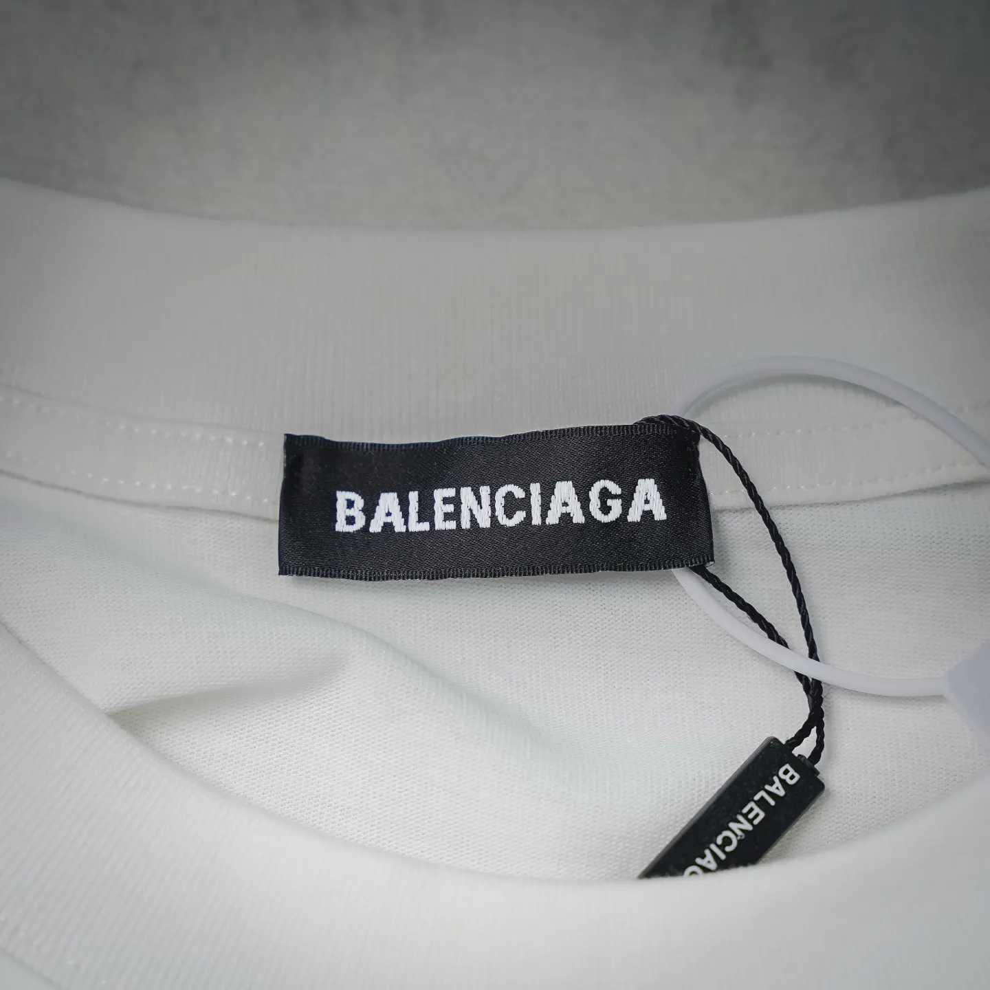 Balenciaga Cotton Logo Short Sleeve T-Shirt Street