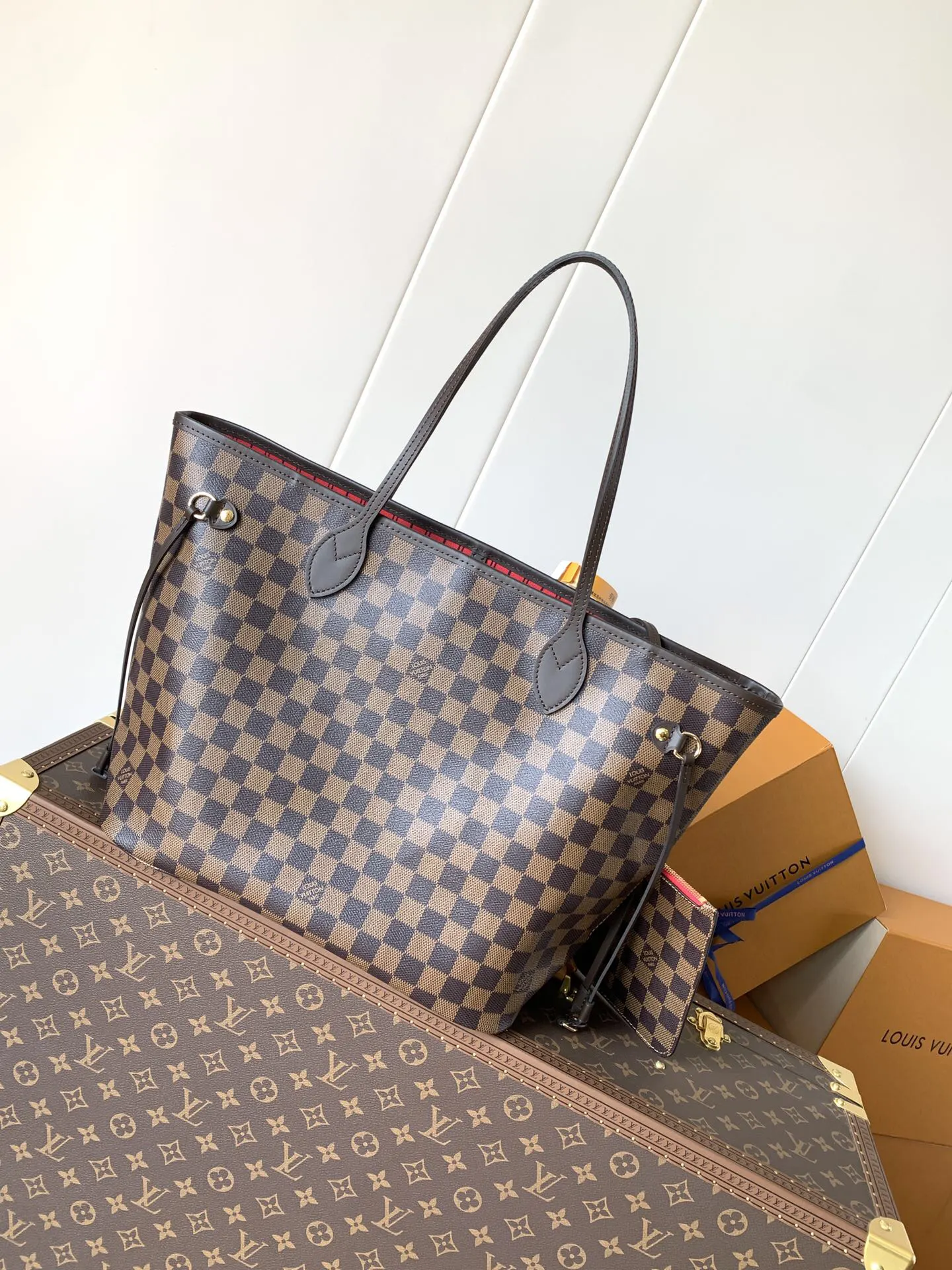 Neverfull 牛皮 托特包 大容量托特款