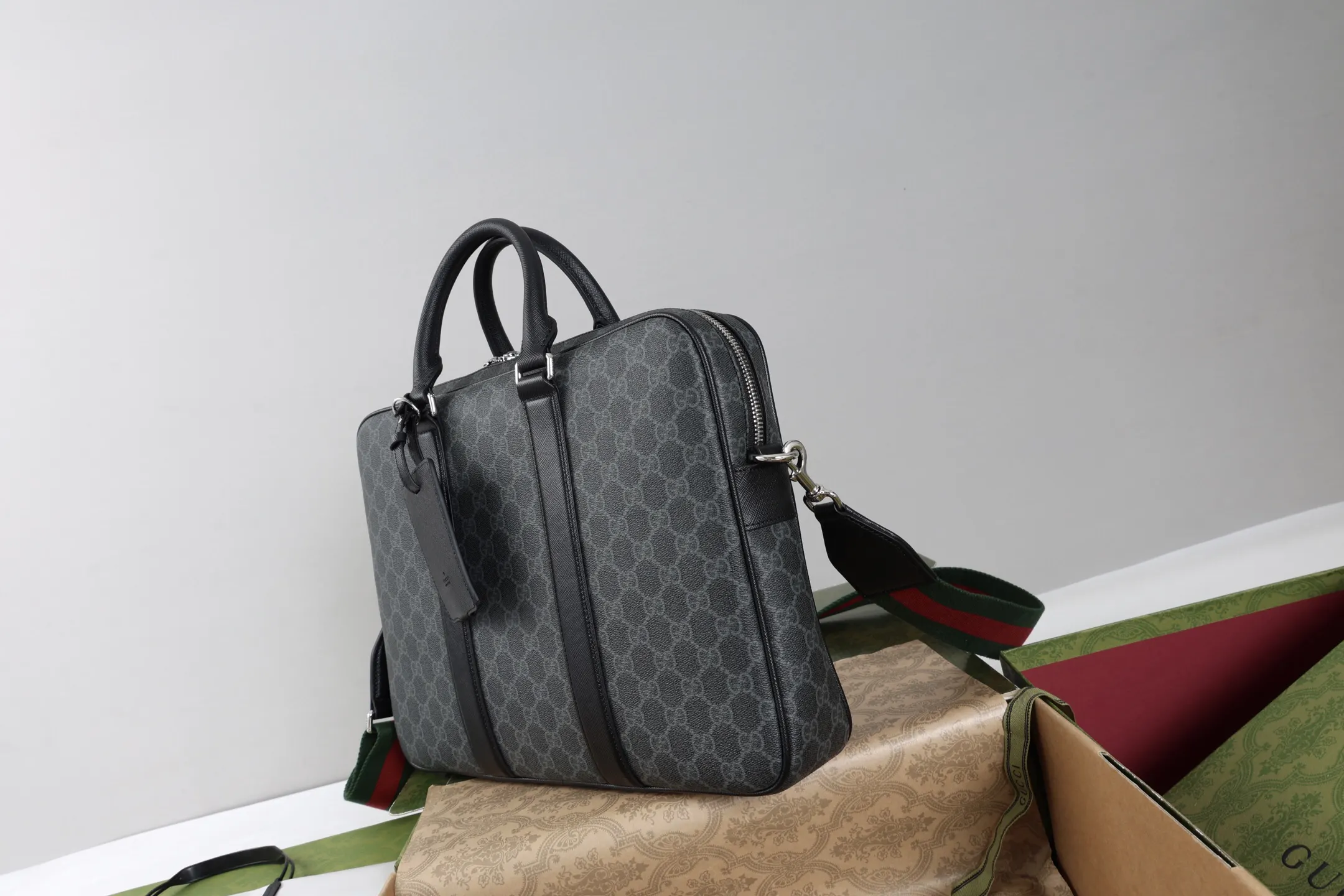 Black Chain Bag Leather