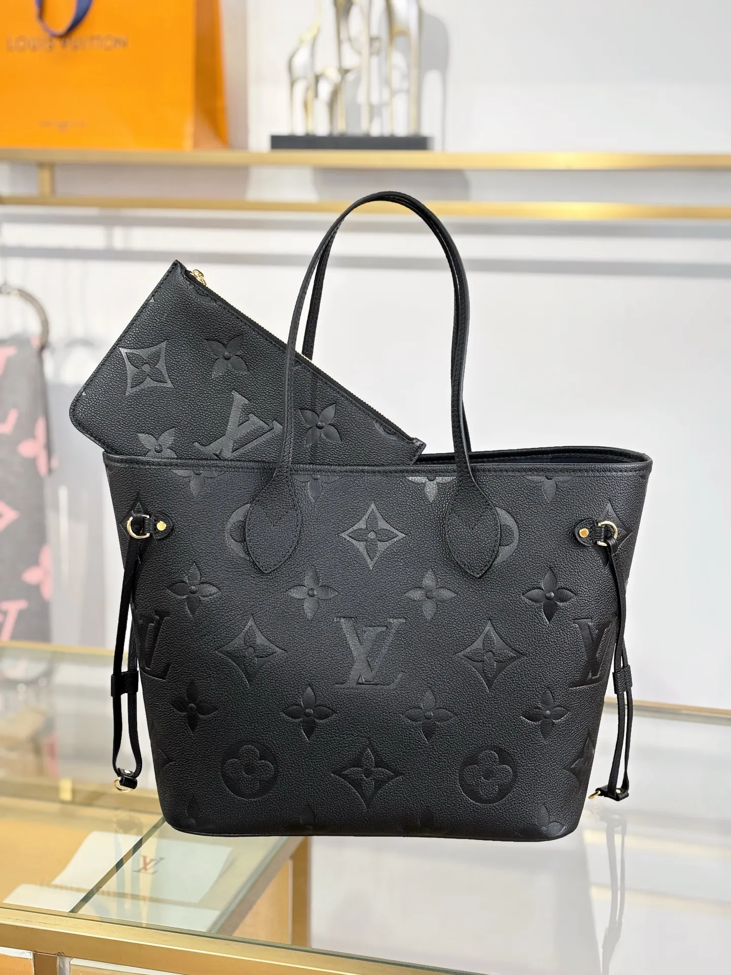 Neverfull 黑色 腋下包 复古腋下背款