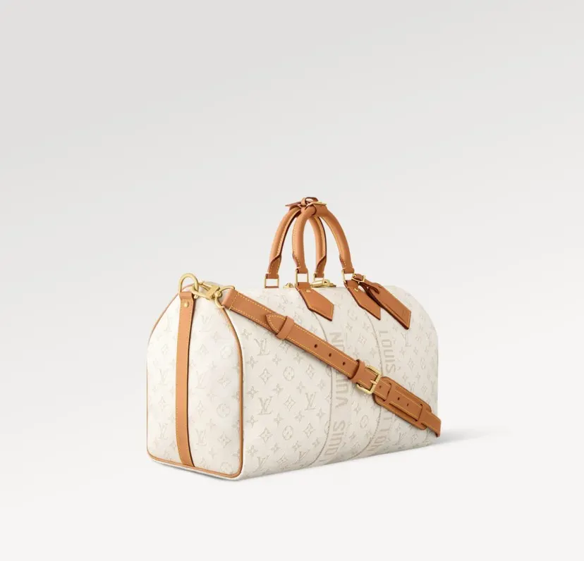 Keepall 牛皮 旅行袋 大容量旅行款