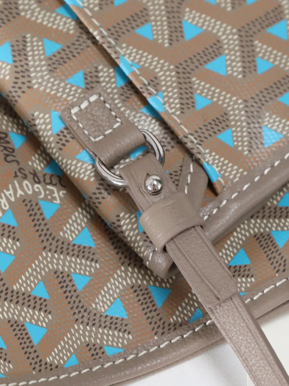 Goyard 帆布 腋下包 复古腋下背款