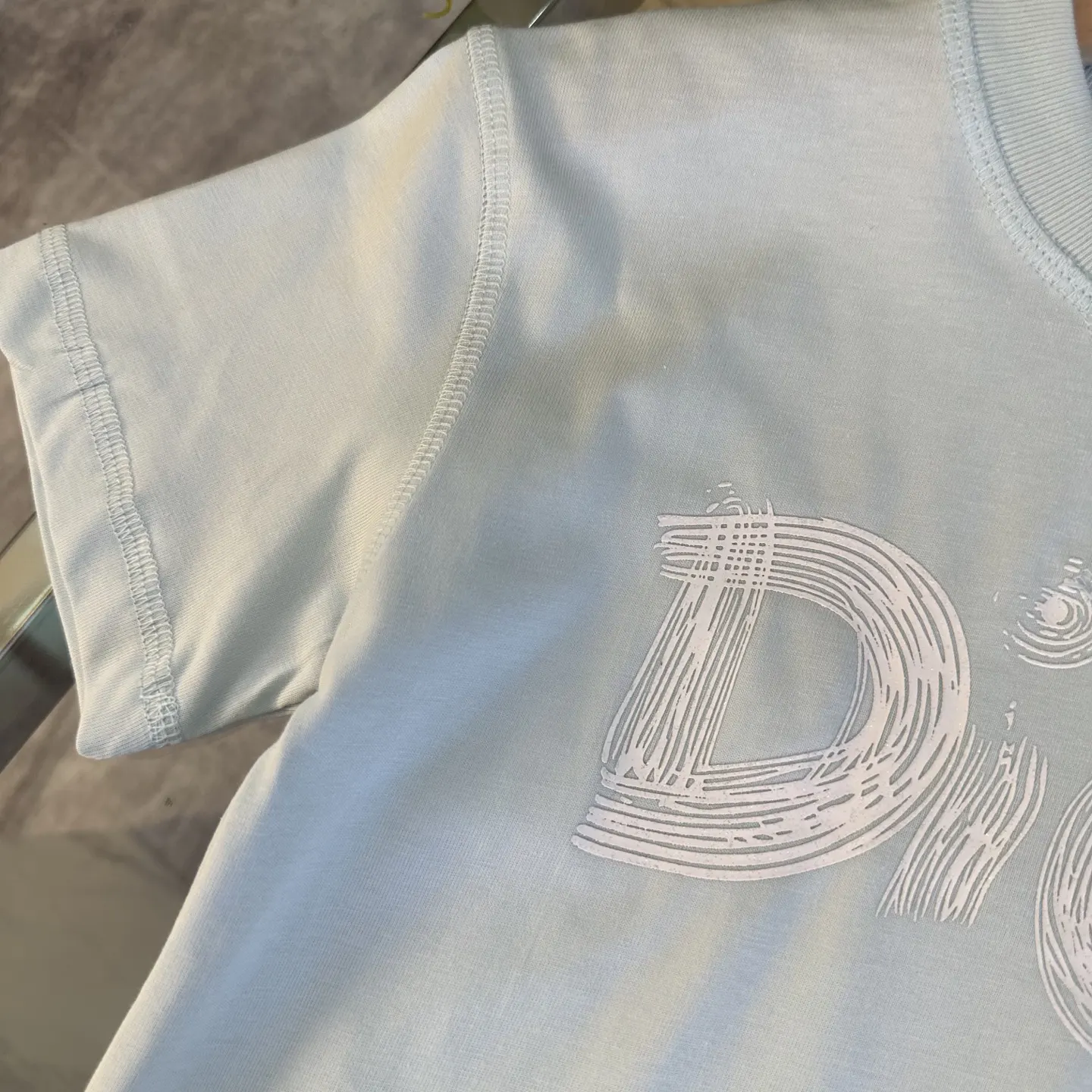 Dior Short Sleeved T-Shirt Exquisite Wear