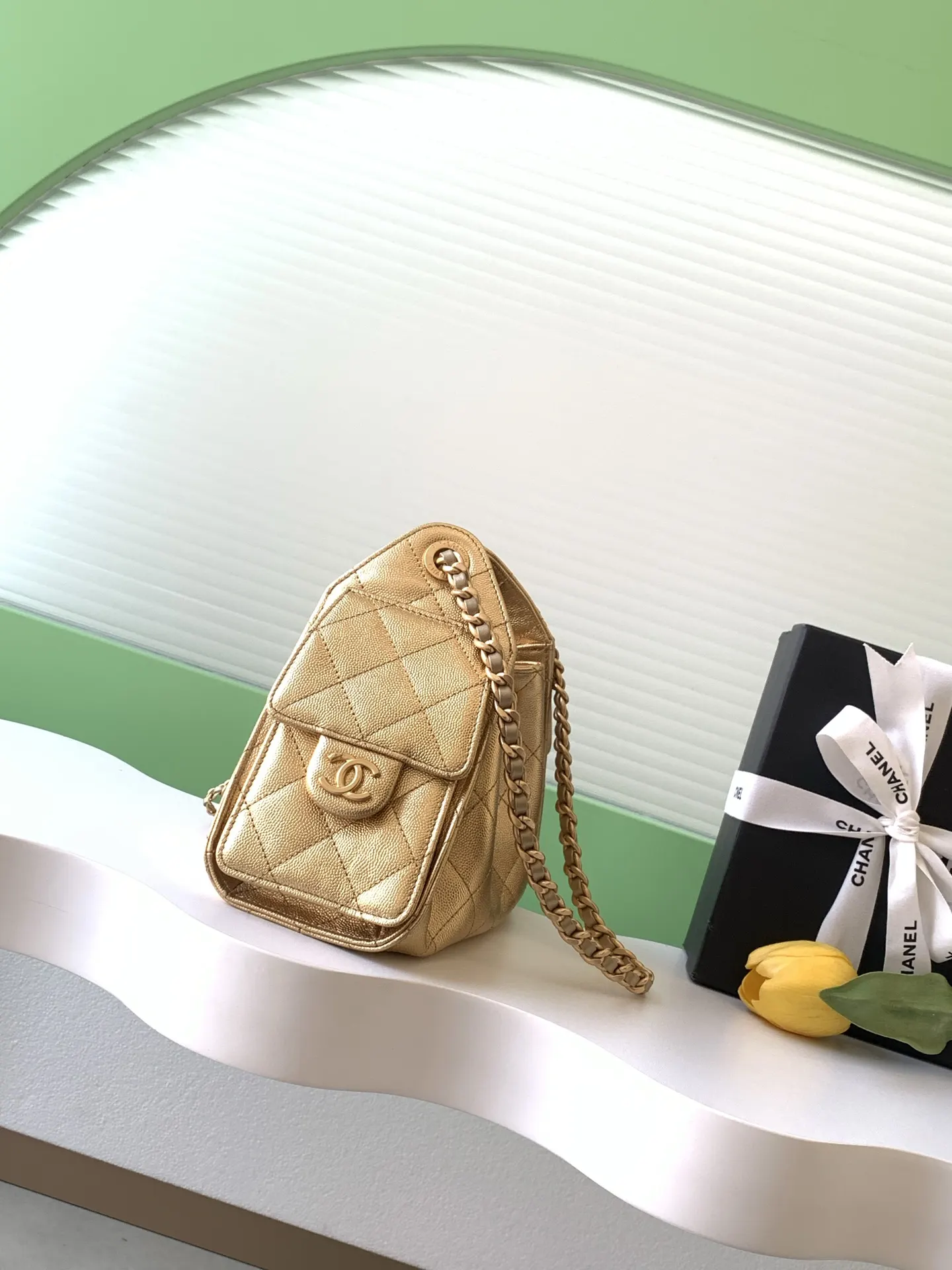 CHANEL Hobo 牛仔 腋下包 復古腋下背款
