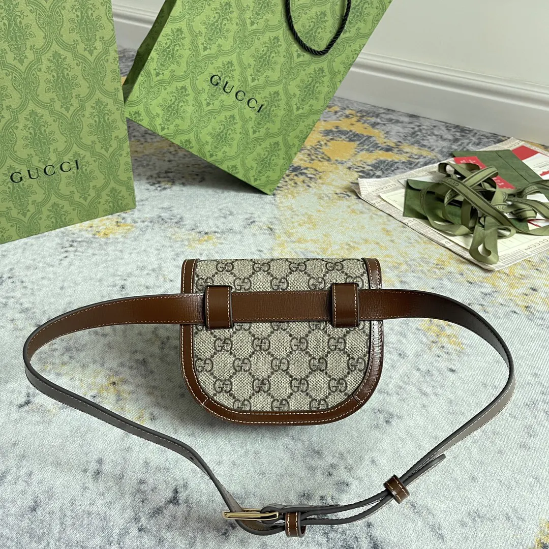 Gucci 發 腰包 休闲腰包款