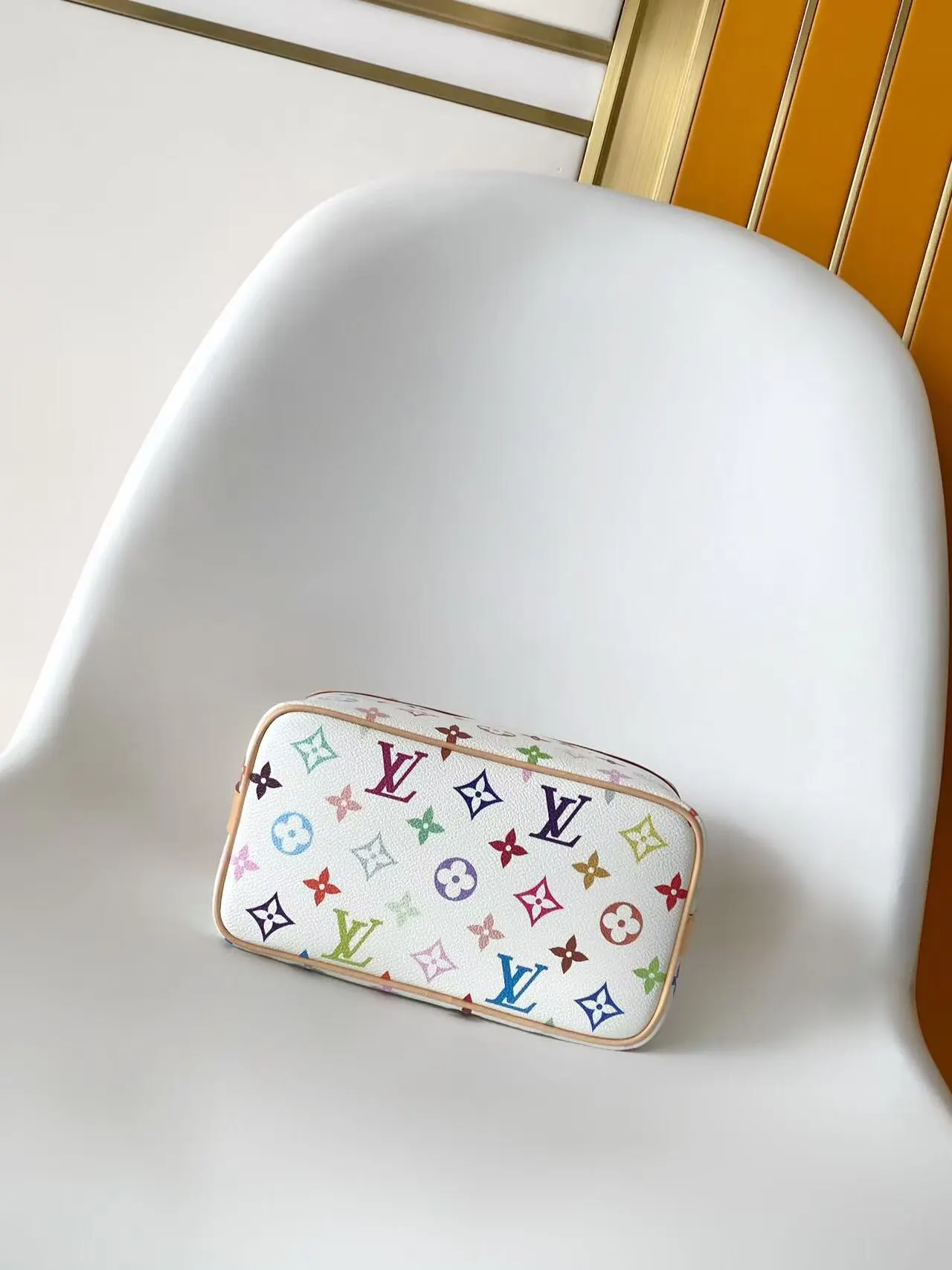Monogram Fashion Item Travel Leather