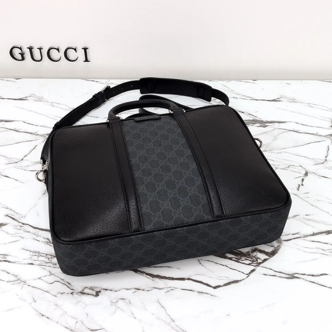 Gucci 款号 克胶克皮 尺寸 公文包 商务通勤款