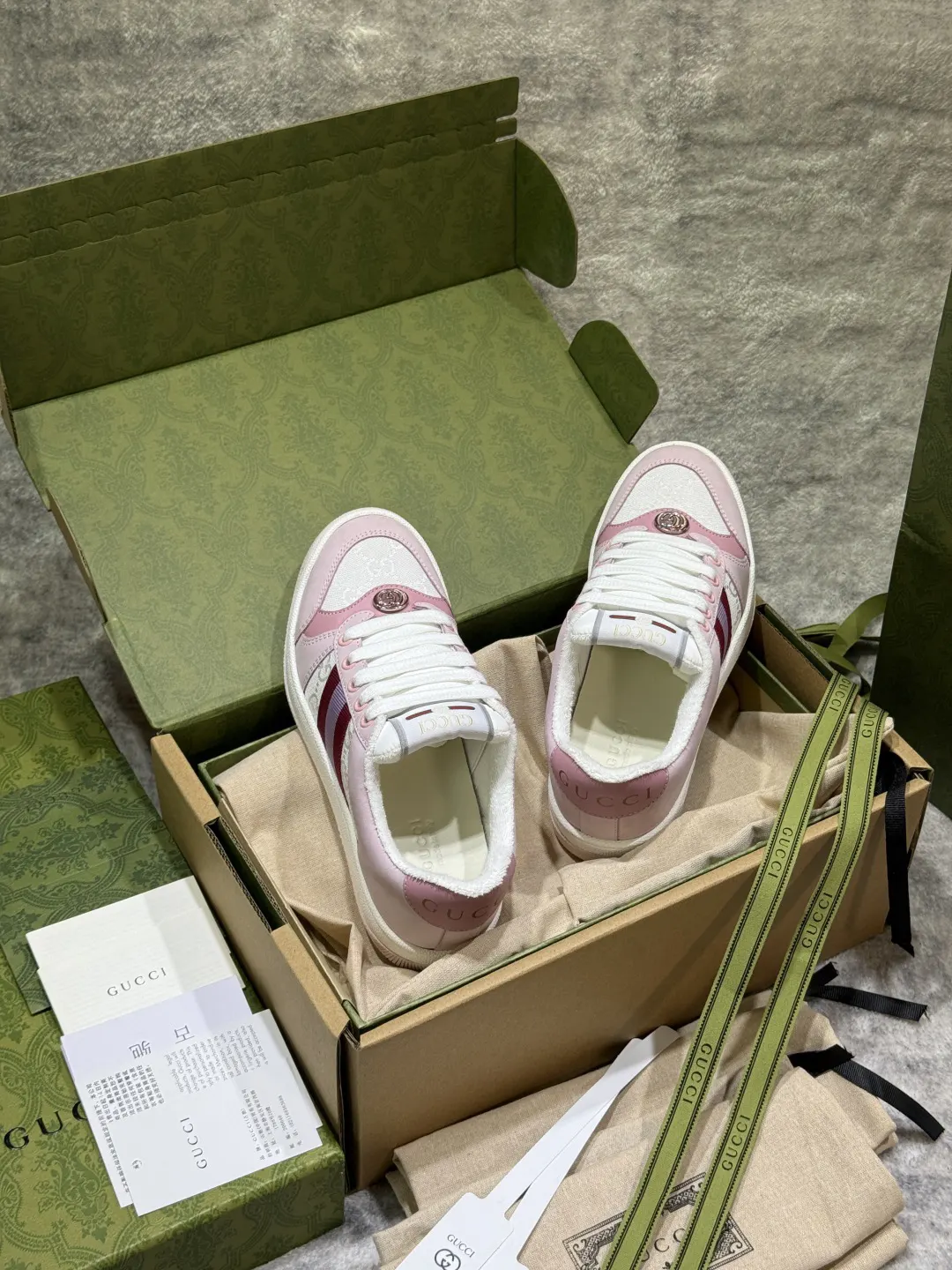 Gucci Logo休闲运动鞋 百搭款