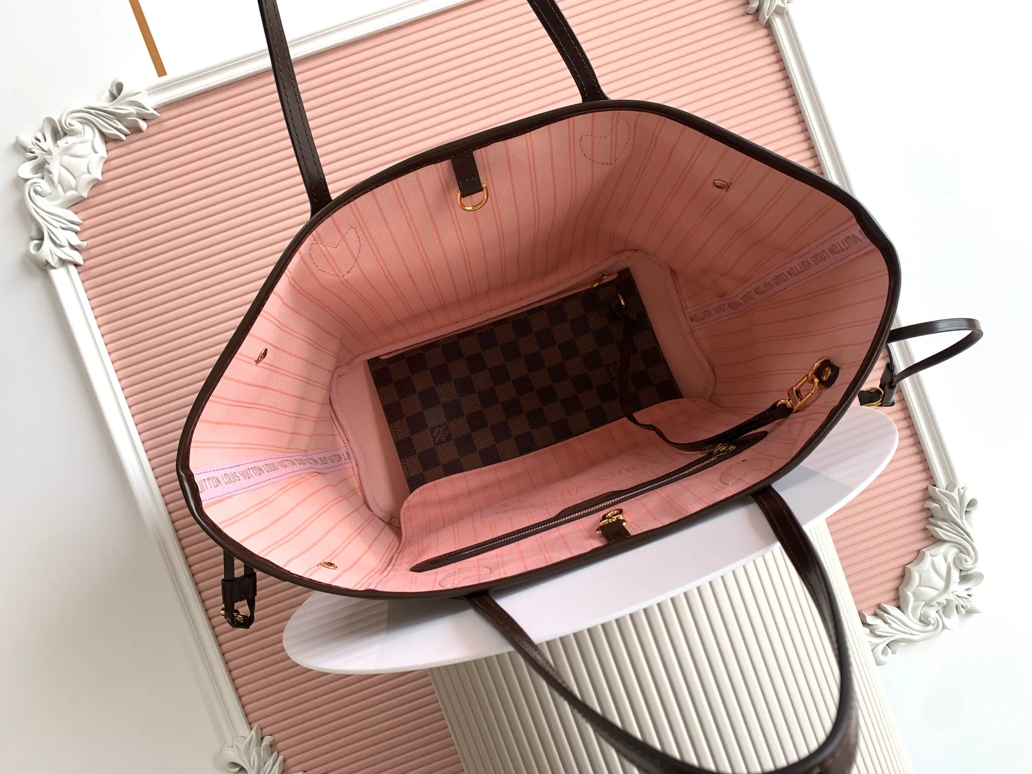 Neverfull 牛皮 托特包 大容量托特款