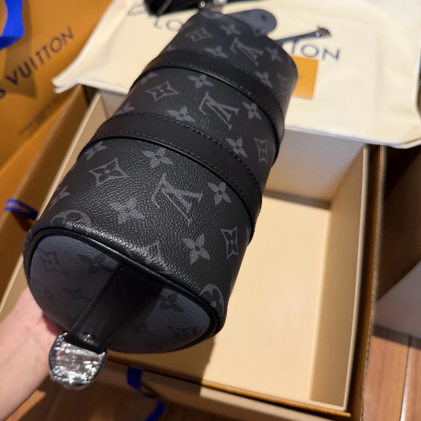 Keepall 黑武士keepall 枕头 KEEP 旅行包 大容量旅行款