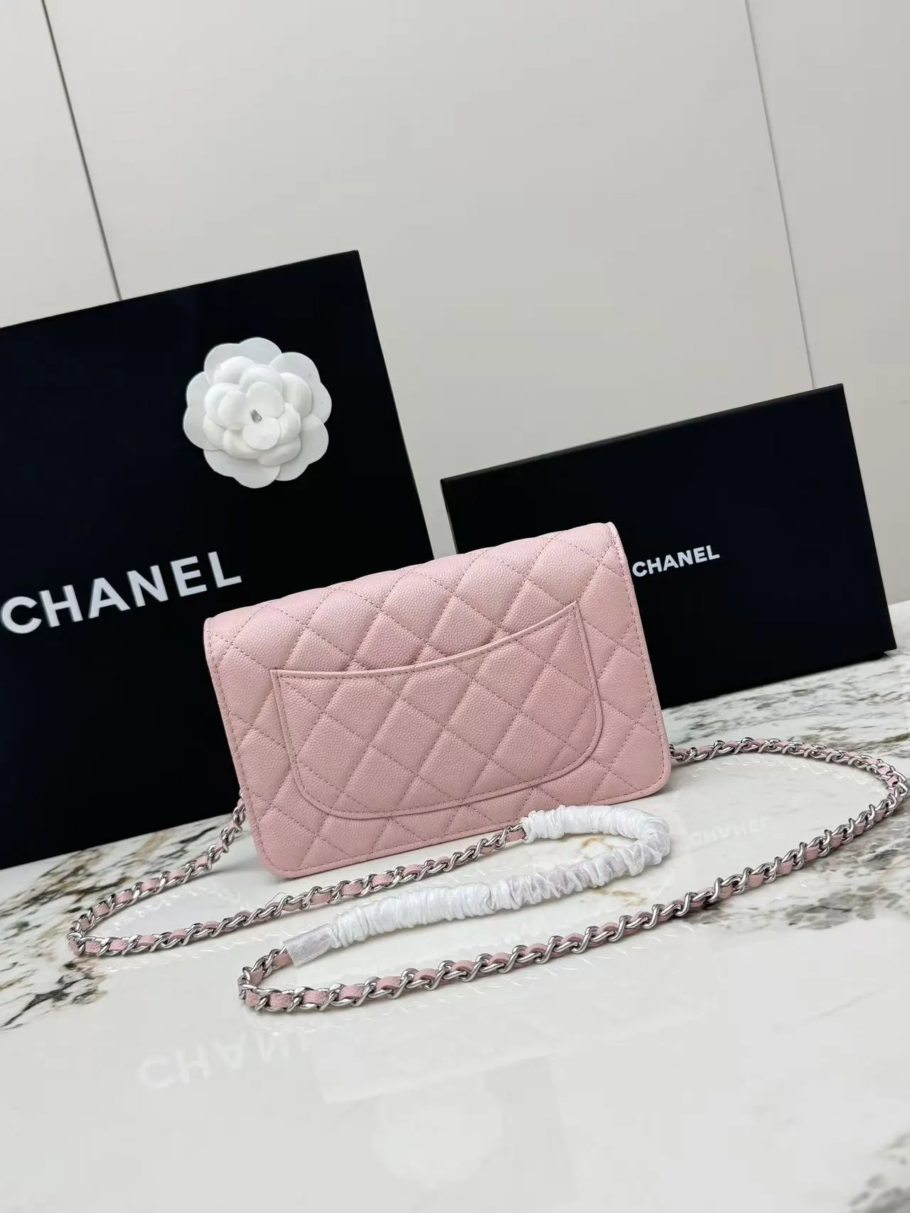 CHANEL 小牛皮 链条包 精致链条款