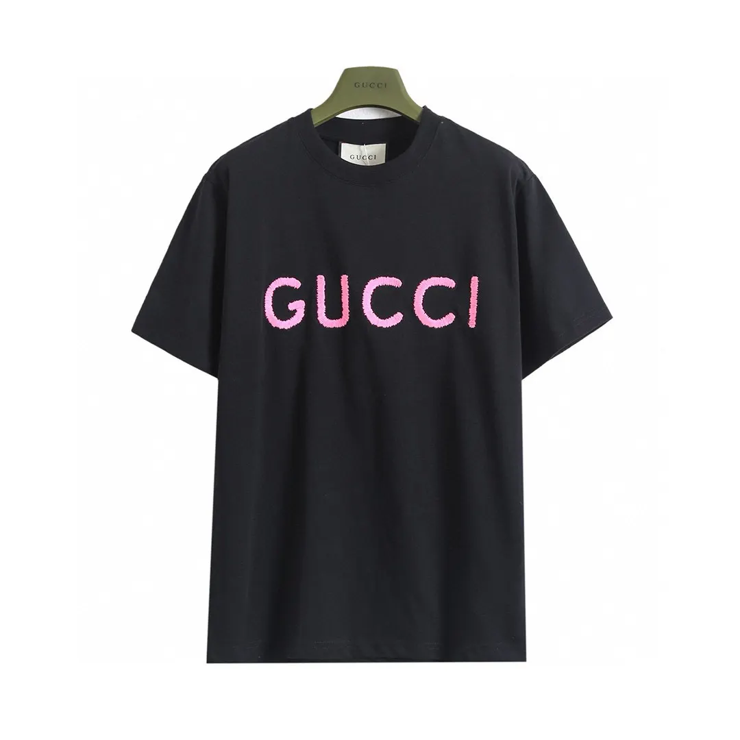 Gucci Double G Embroidery Short Sleeve T-Shirt Image 5 Gucci Double G Embroidery Short Sleeve T-Shirt Image 5