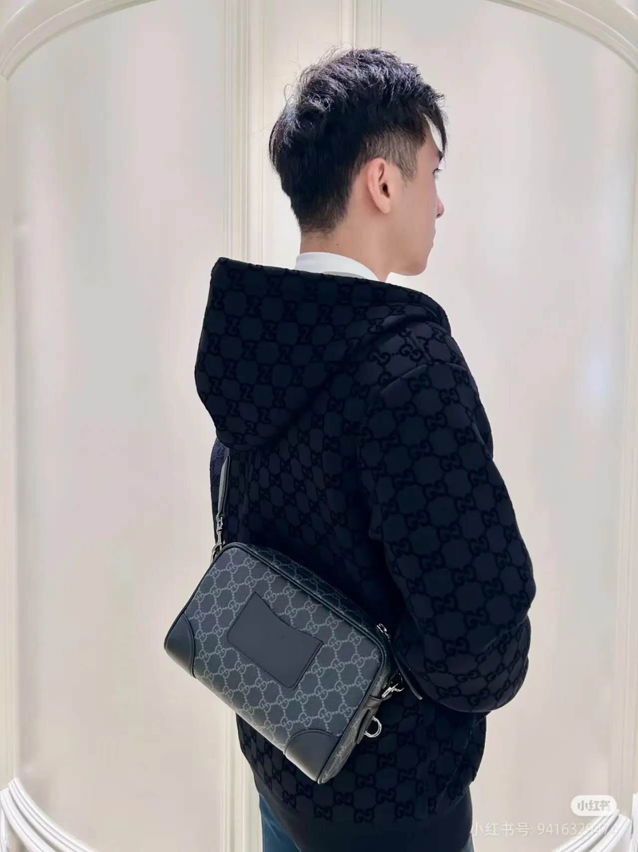 Gucci 黑色 手提包