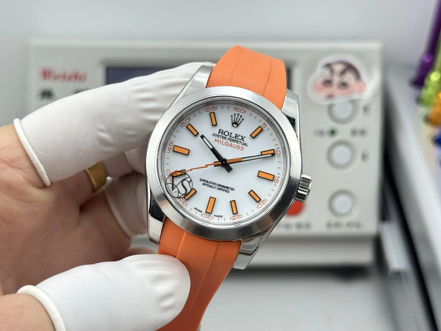 Rolex 藍色 綠色 VS格磁系列 闪电 綠面 藍面 黑面 白面 数字面 手錶 經典腕表款