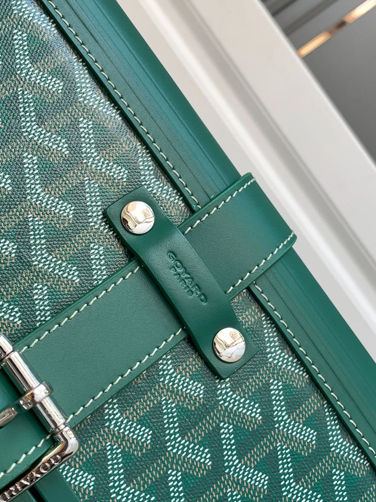 Goyard 戈雅 寸登机箱 全手工精心打造 行李箱 旅行拉杆款 轻便出行款