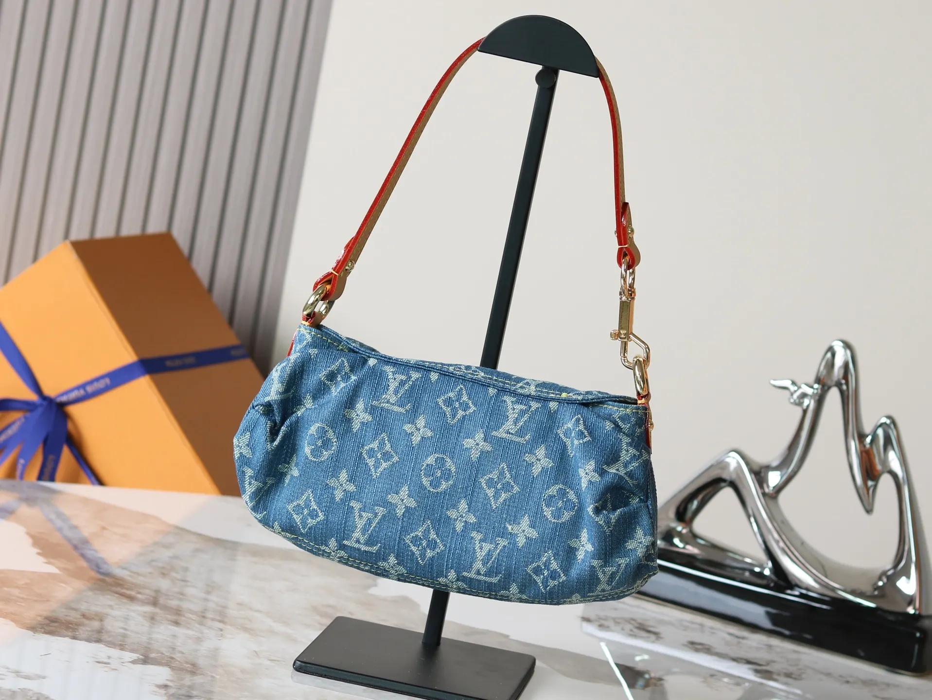 LV 蓝色 腋下包 单肩斜挎款 经典款｜ORBUYBAG 岚奢包高端时尚精品