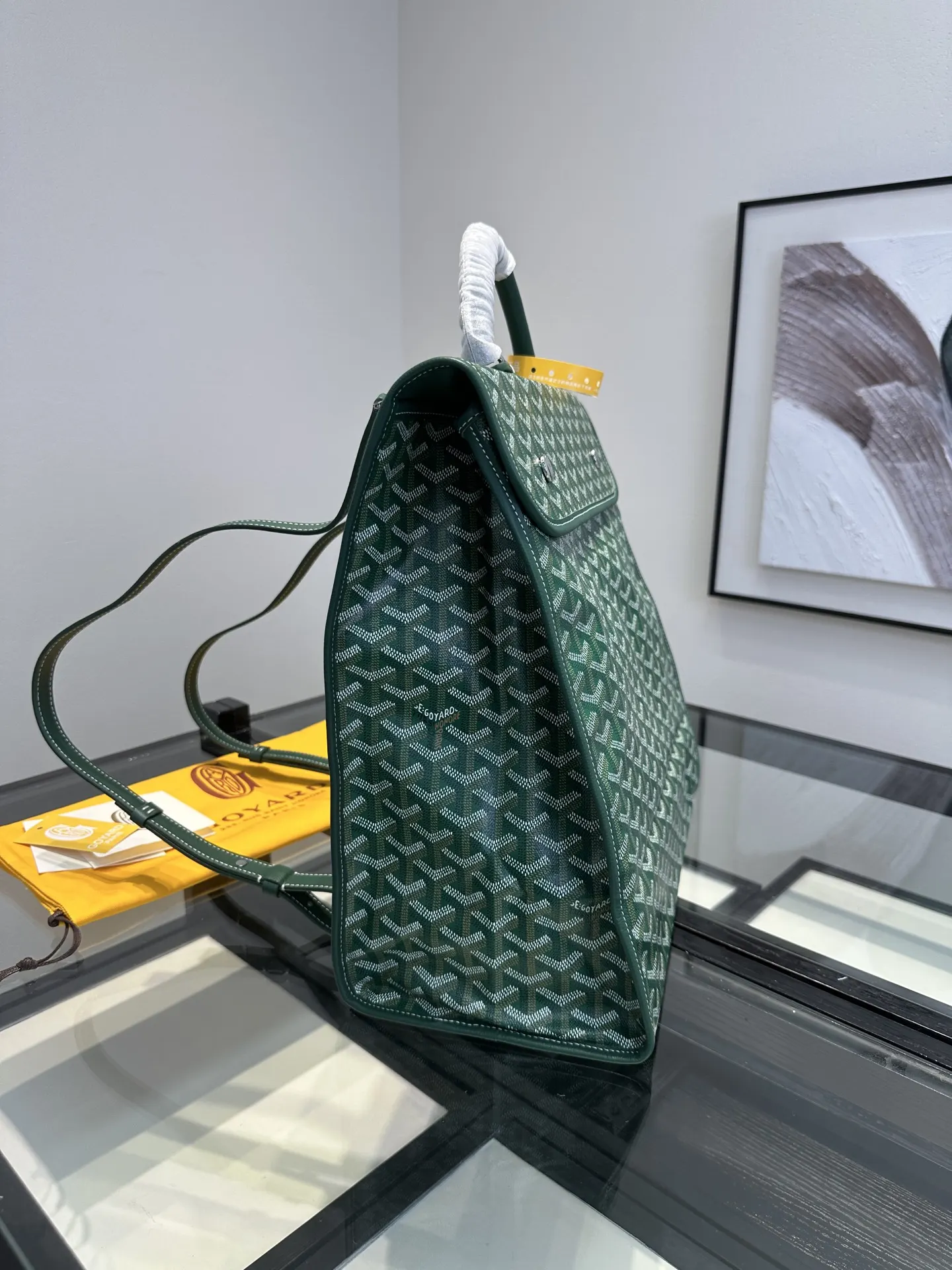 Goyard 綠色 外出旅行时请一定记得带上 Saint Léger 因 旅行袋 大容量旅行款