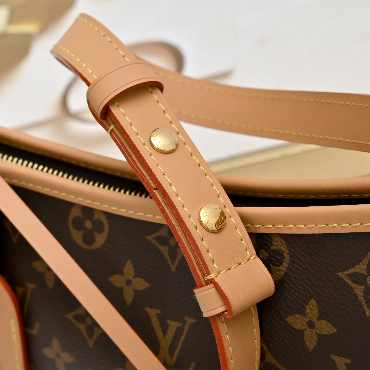 LV 金色老花 手拿包｜ORBUYBAG 岚奢包高端时尚精品