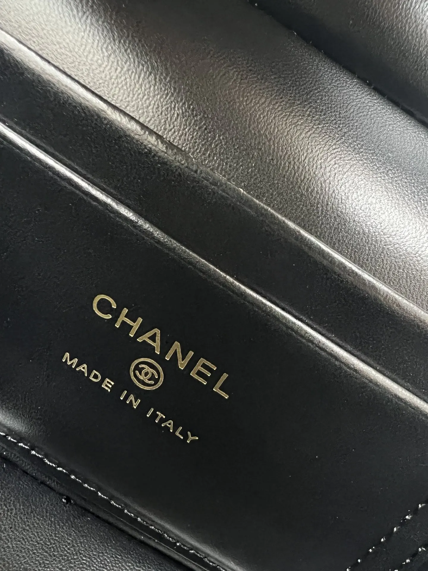 Chanel Calfskin Bag Chain Shoulder and Crossbody Wear Image 9 Chanel Calfskin Bag Chain Shoulder and Crossbody Wear Image 9
