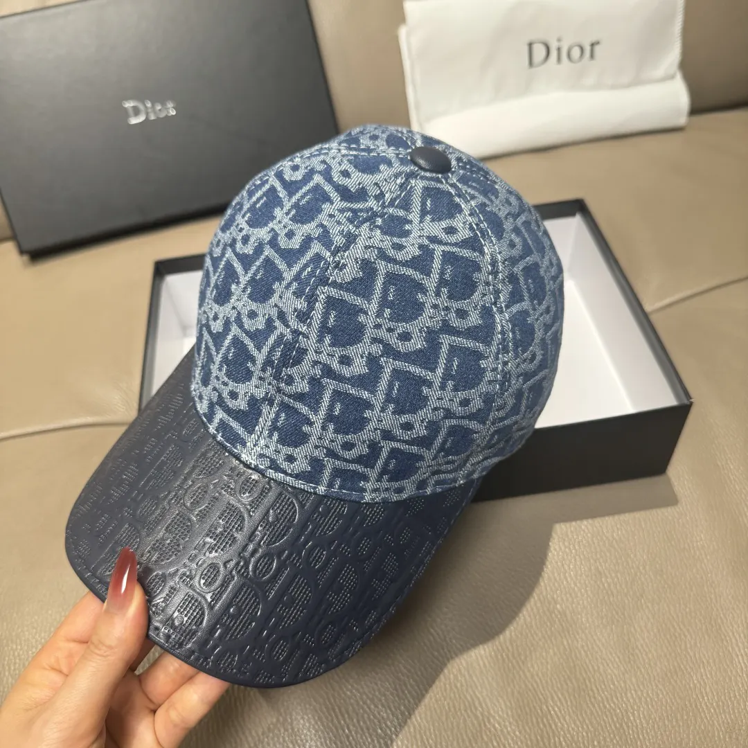 Dior Oblique 蓝色 帽子