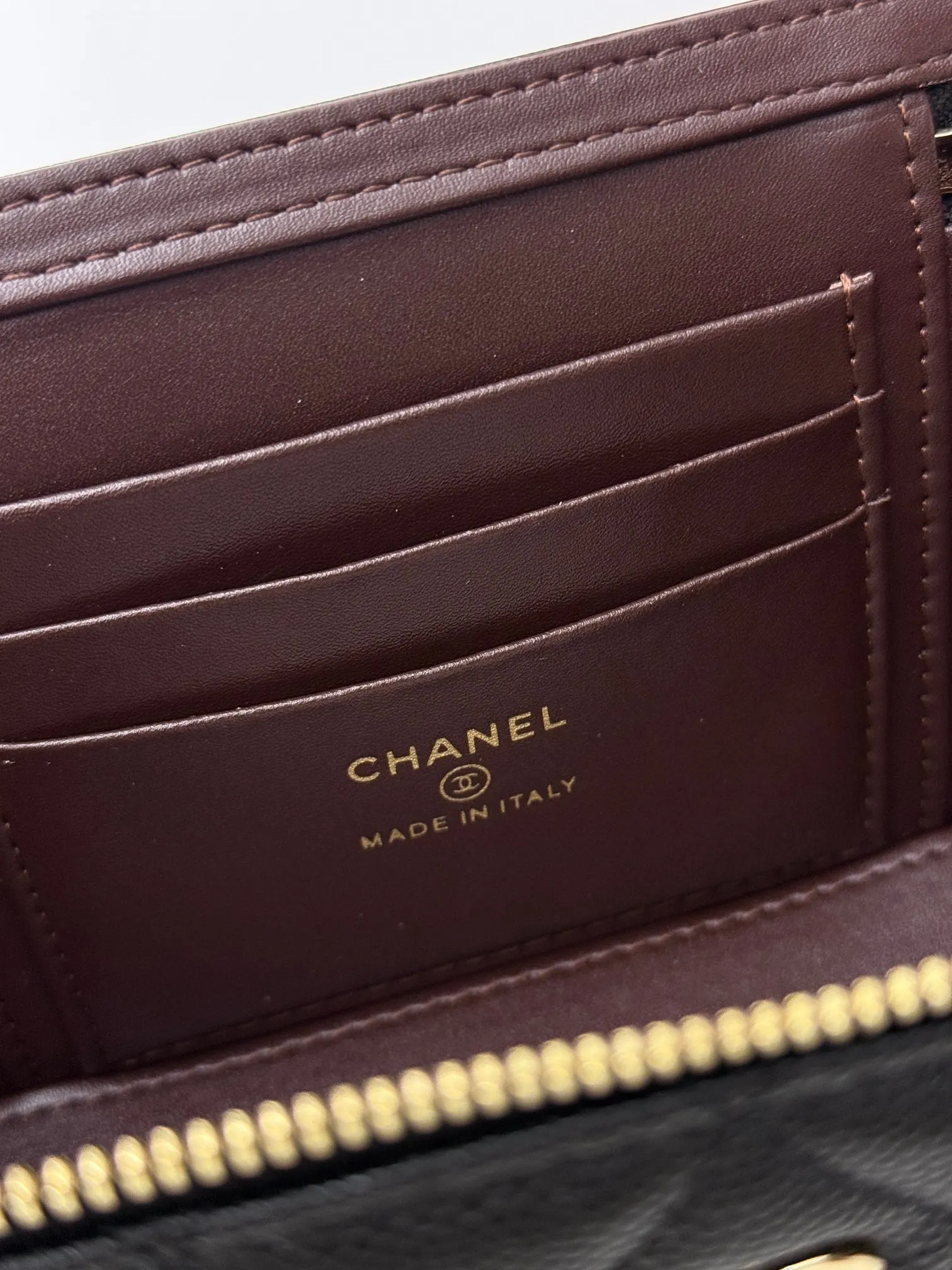 Chanel Gold Chain Bag Leather Image 9 Chanel Gold Chain Bag Leather Image 9