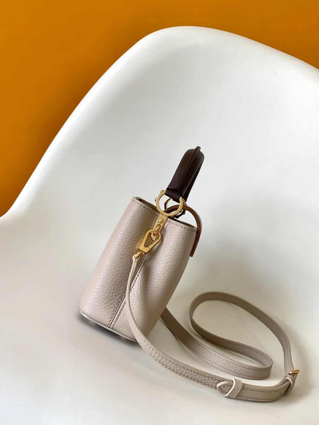 Louis Vuitton Brown Organizer Pouch Travel Leather