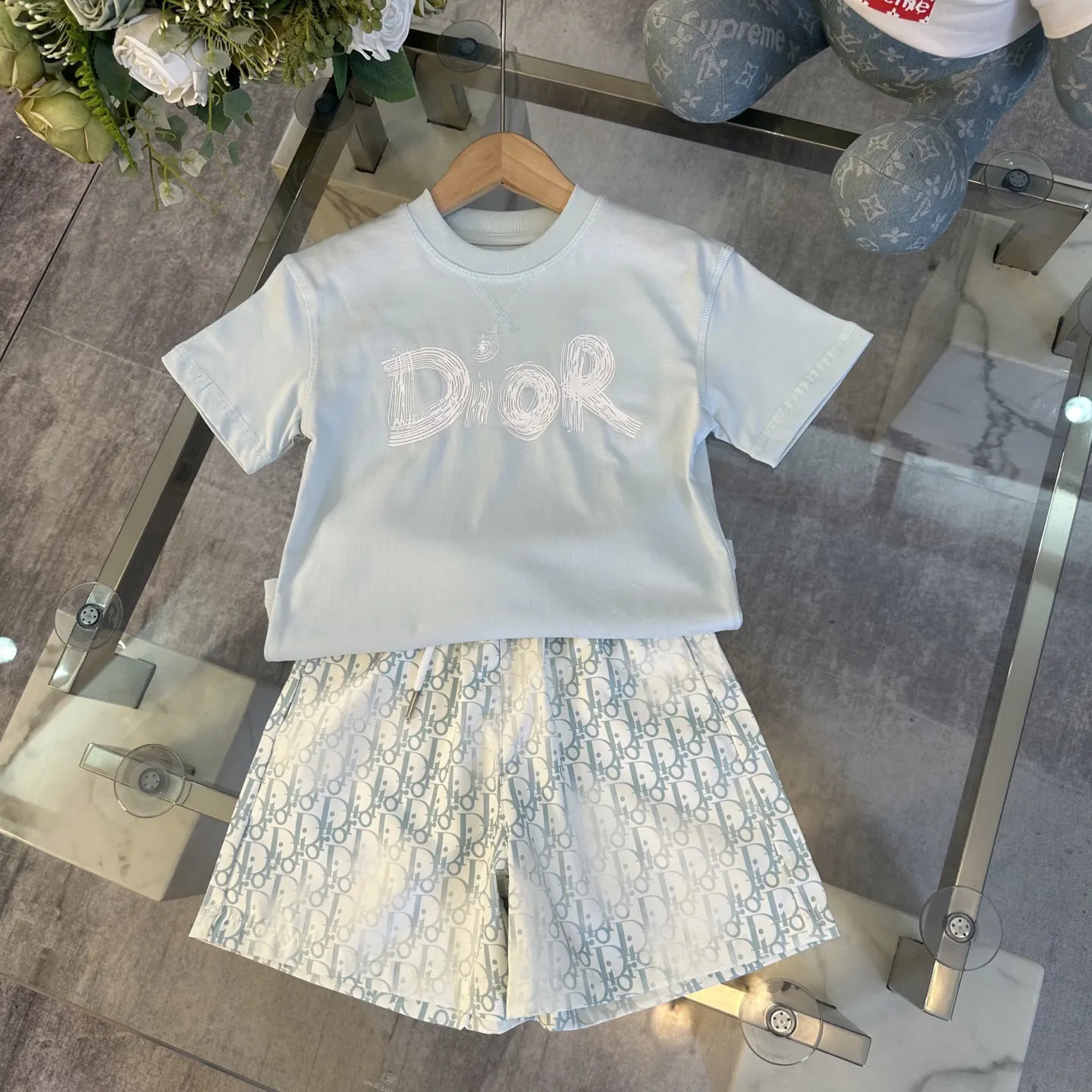 Dior Short Sleeved T-Shirt Exquisite Wear