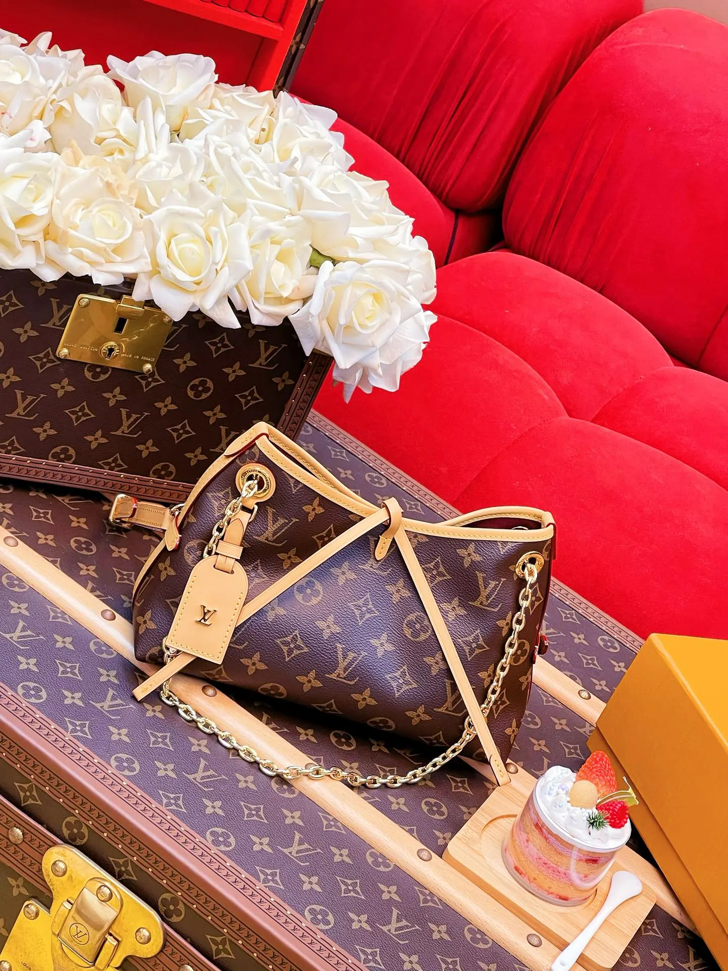 CarryAll 帆布 链条包 精致链条款