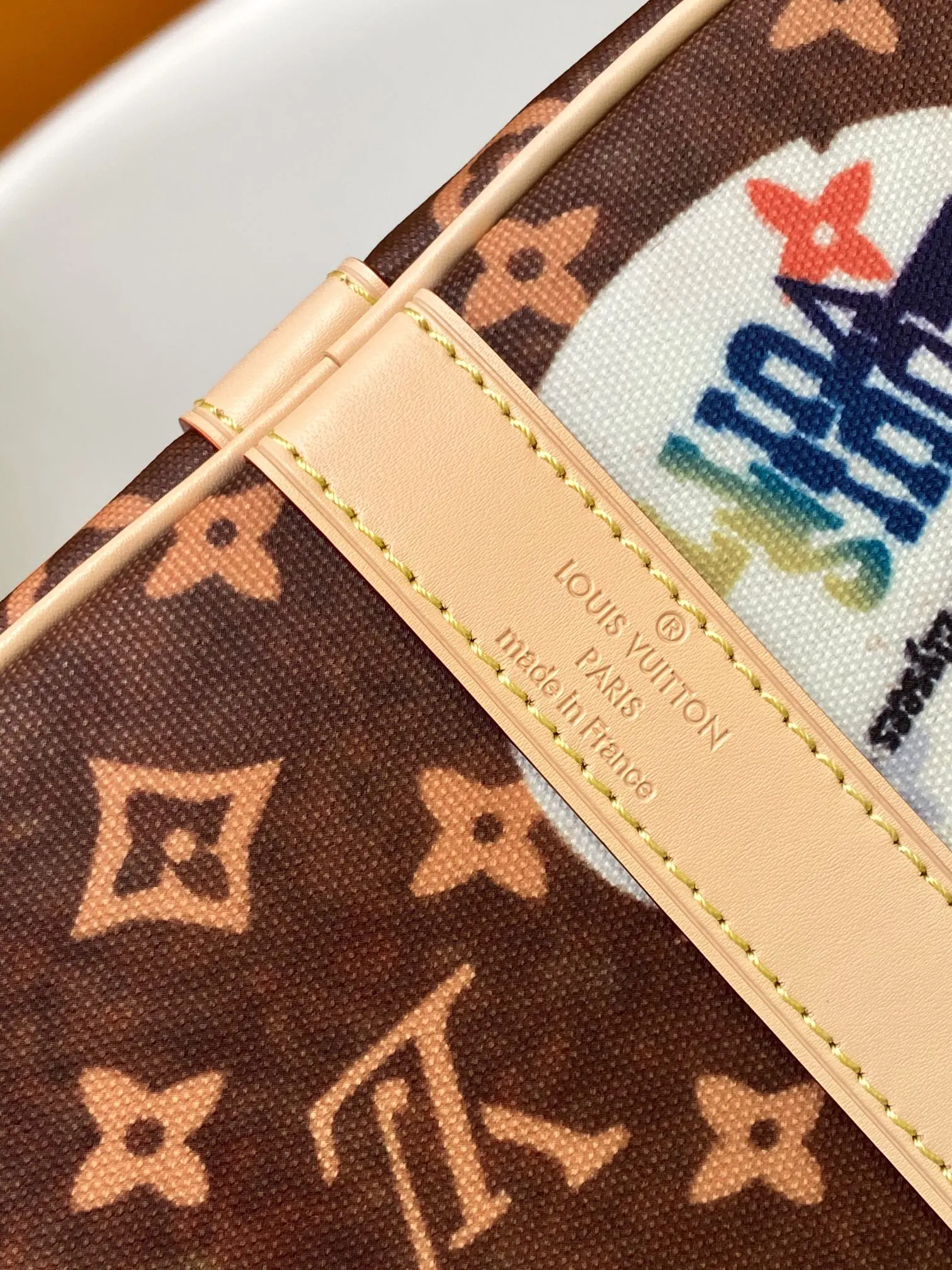 LV Keepall 牛皮 旅行包 大容量旅行款
