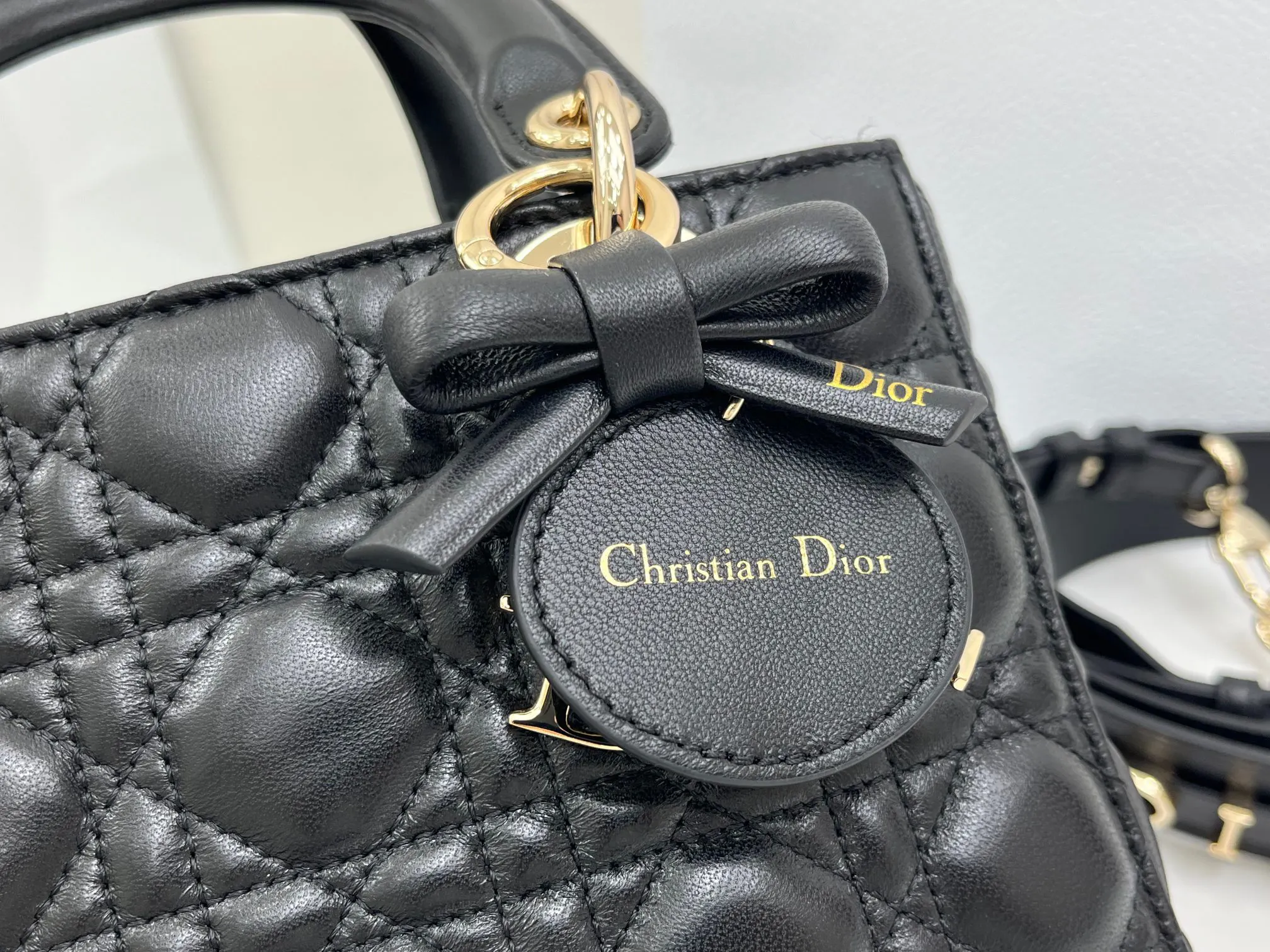Dior Lady 手提包 黑色