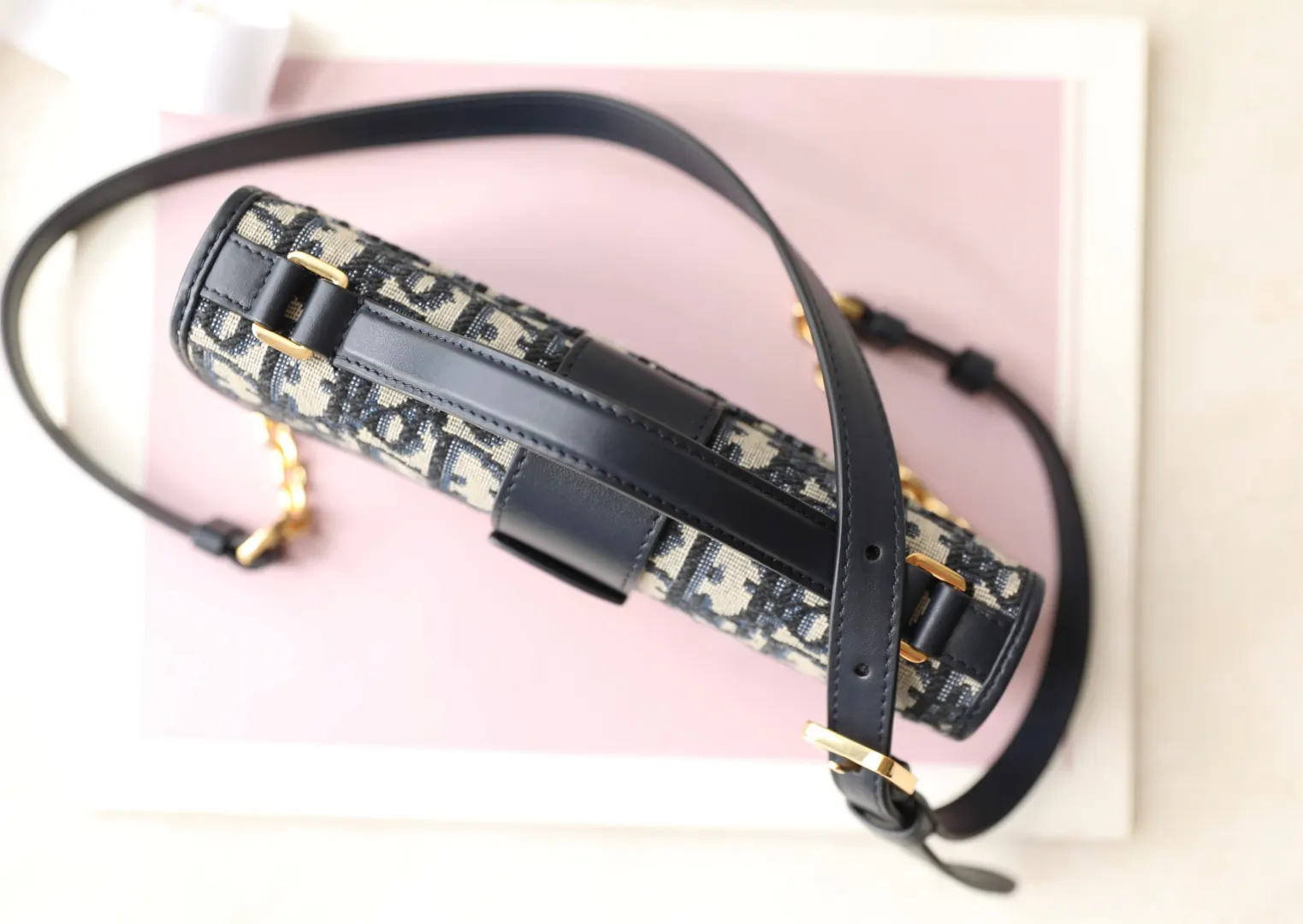 Dior Oblique老花牛皮手袋 手提斜挎 通勤