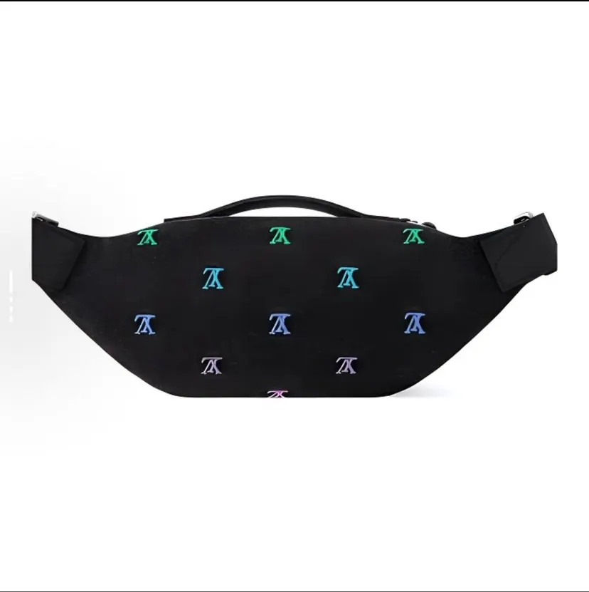 Louis Vuitton Black Monogram Belt Bag Casual