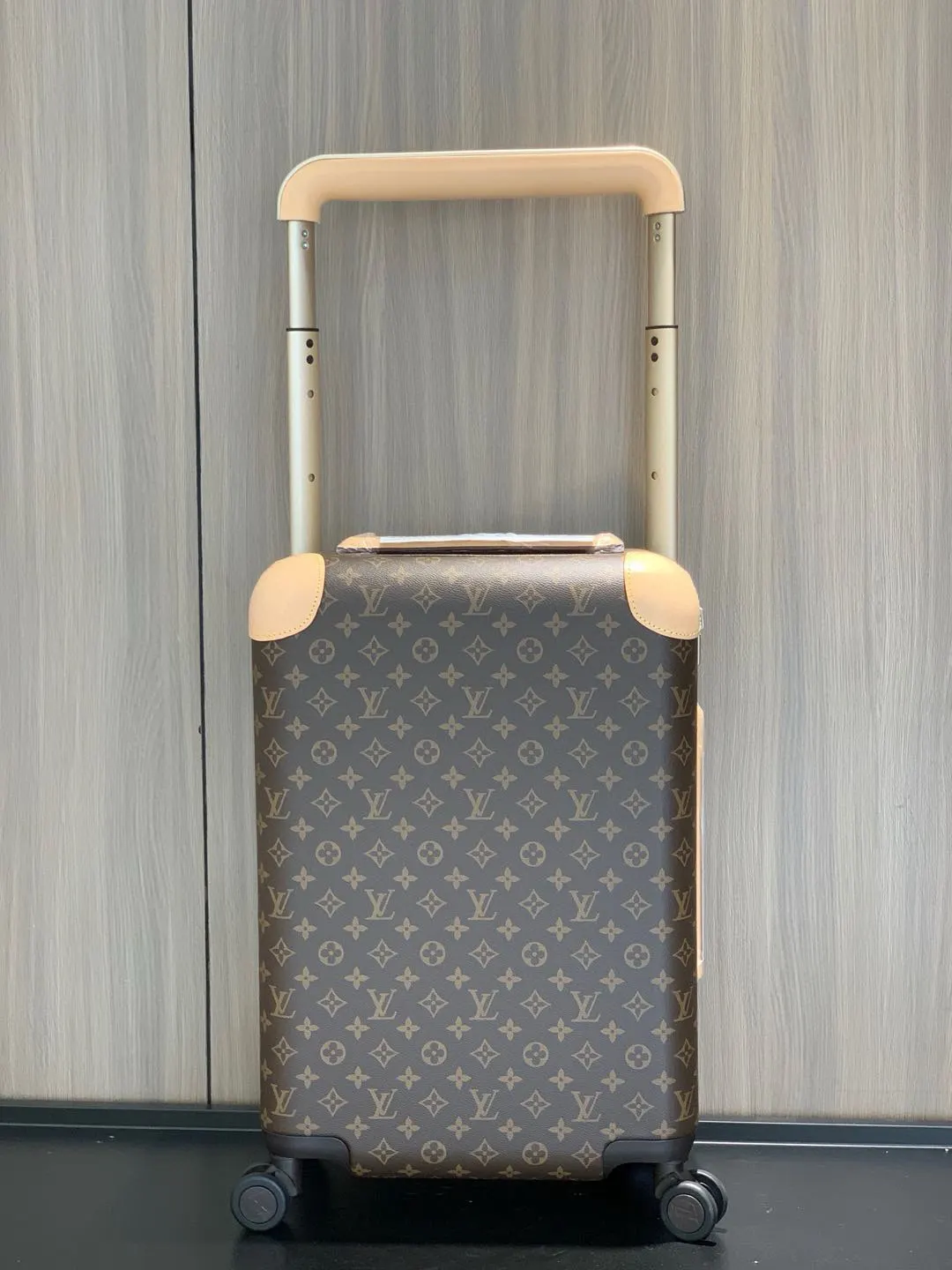 驴牌拉杆箱旅行箱 路易v 变色皮 海关锁 万向 行李箱 旅行拉杆款 輕便出行款