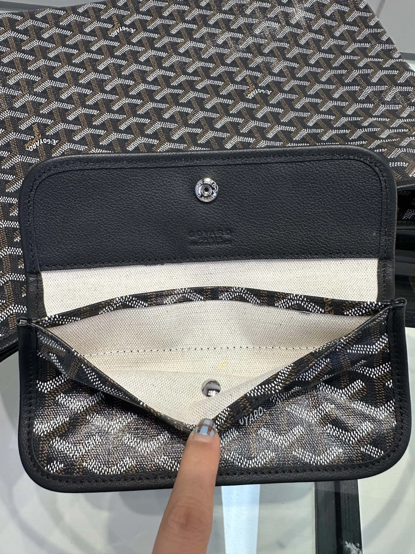 Goyard Hobo 黑色 腋下包 復古腋下背款