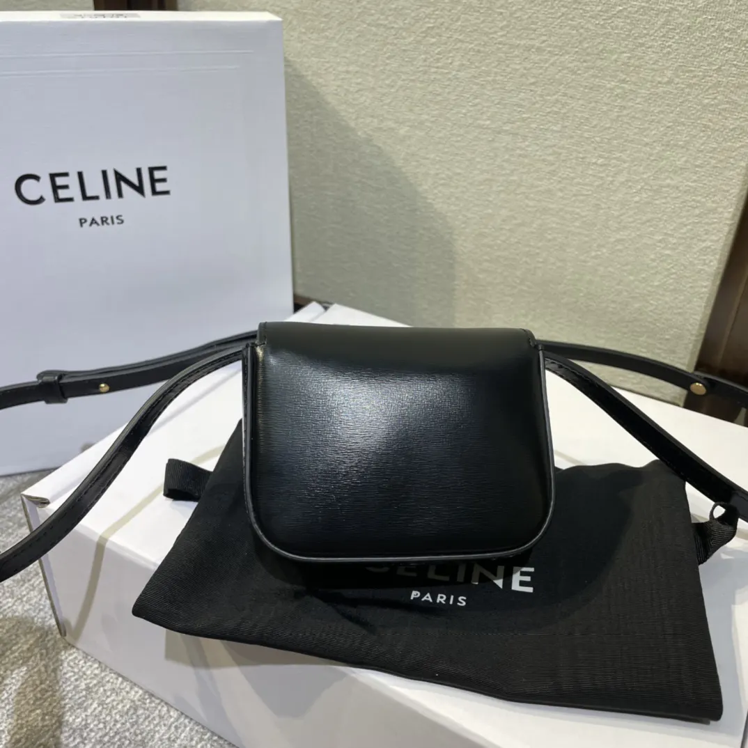 Celine 全钢五金 mini 耳机包 腰包 休闲腰包款