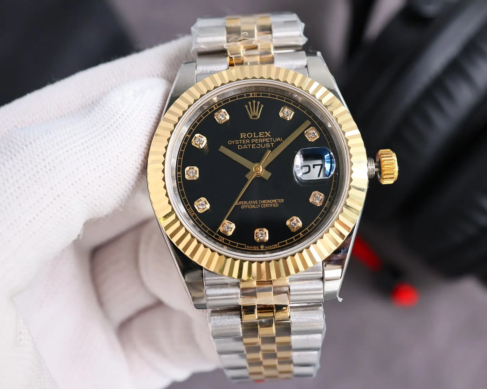 Rolex 日志 内真钻 来啦 搭 手錶 經典腕表款
