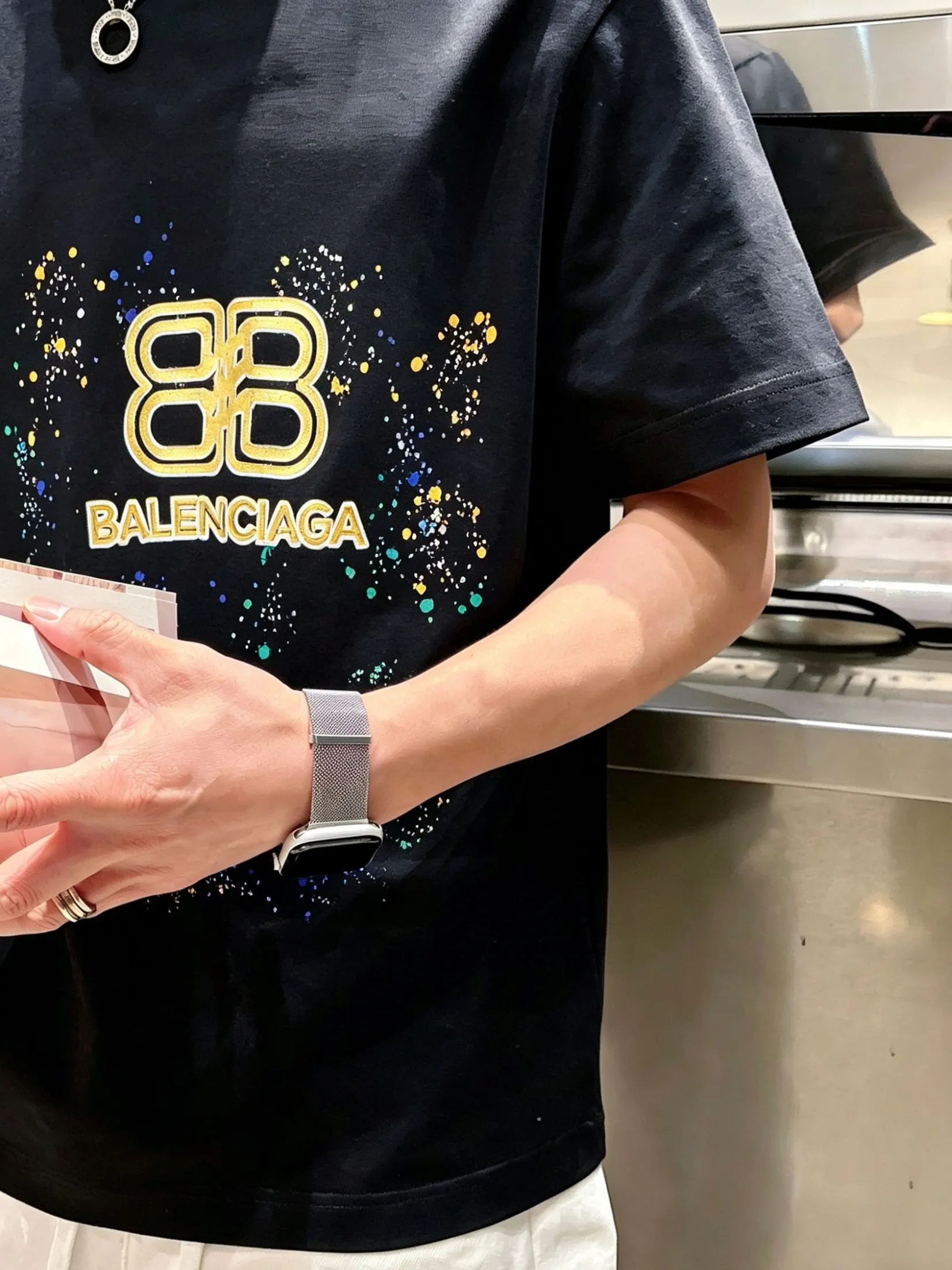 Balenciaga 2026春夏 Logo 字母 短袖T恤 街頭休閒款