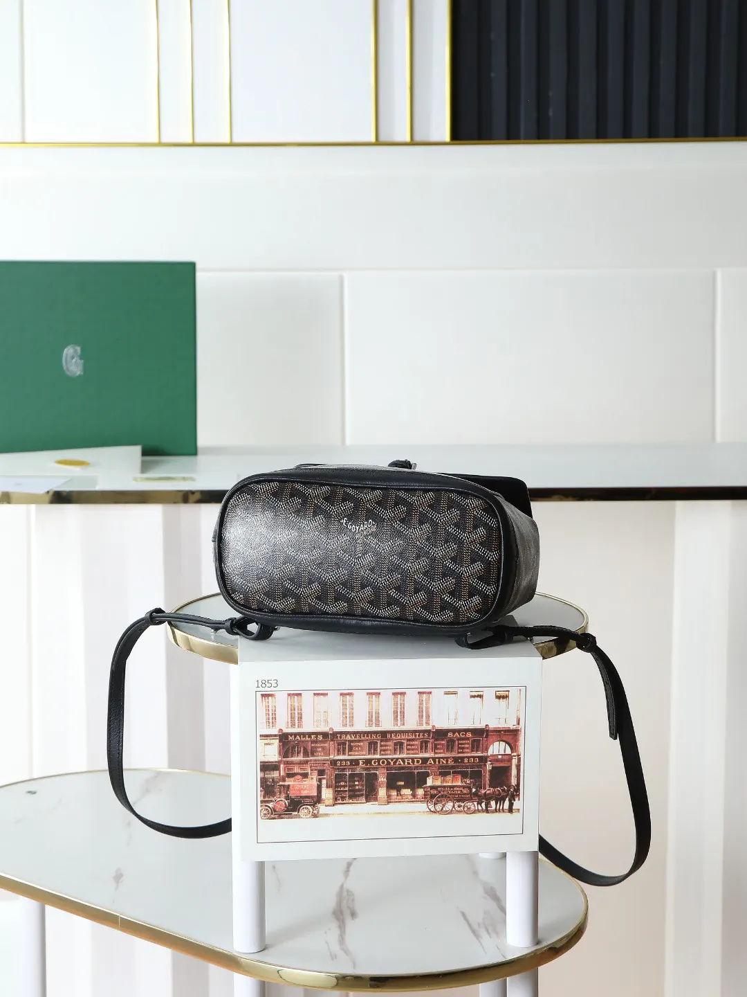 Goyard 黑色 雙肩包 实用雙肩款