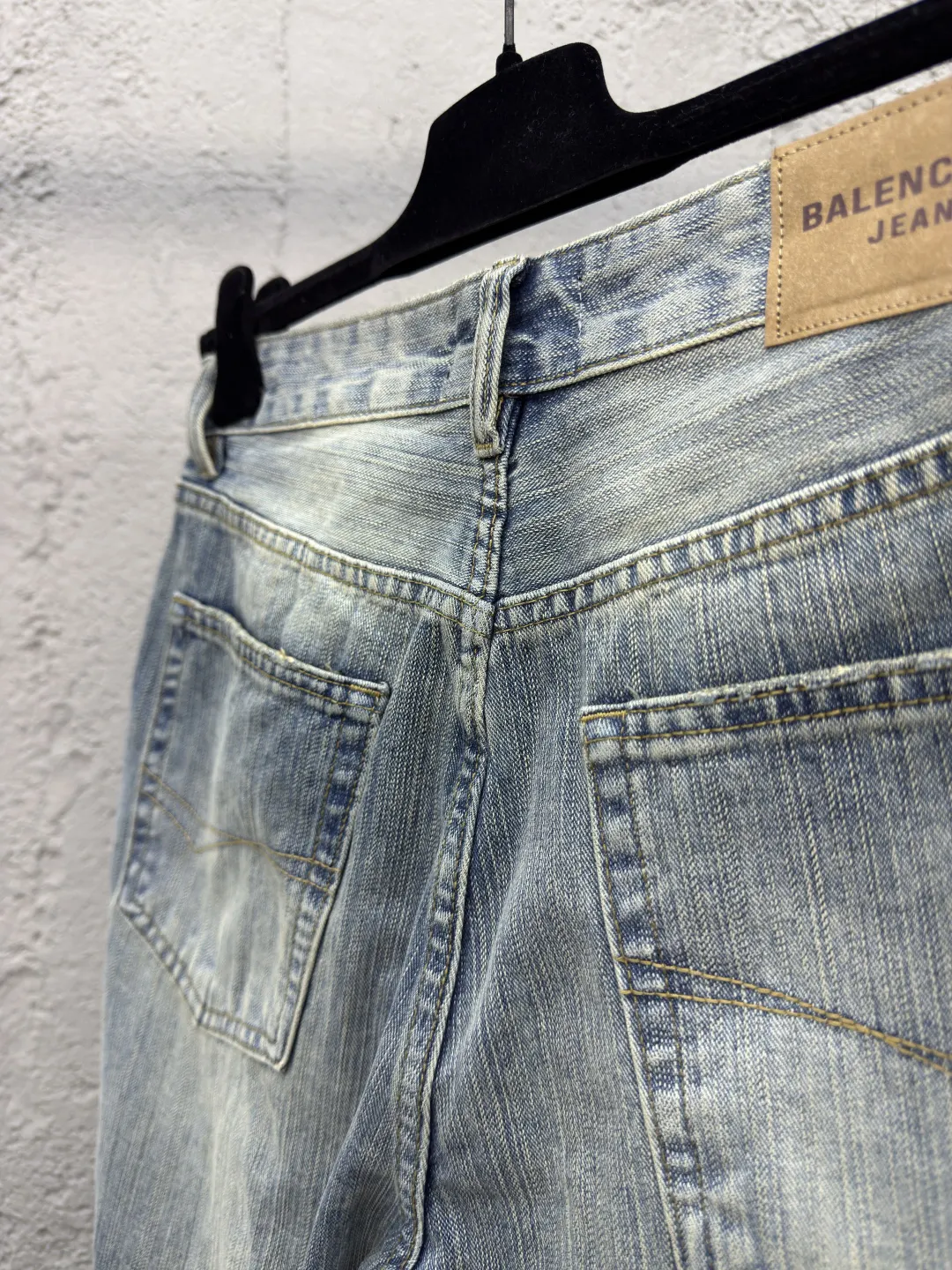 Balenciaga Blue Logo Street Casual