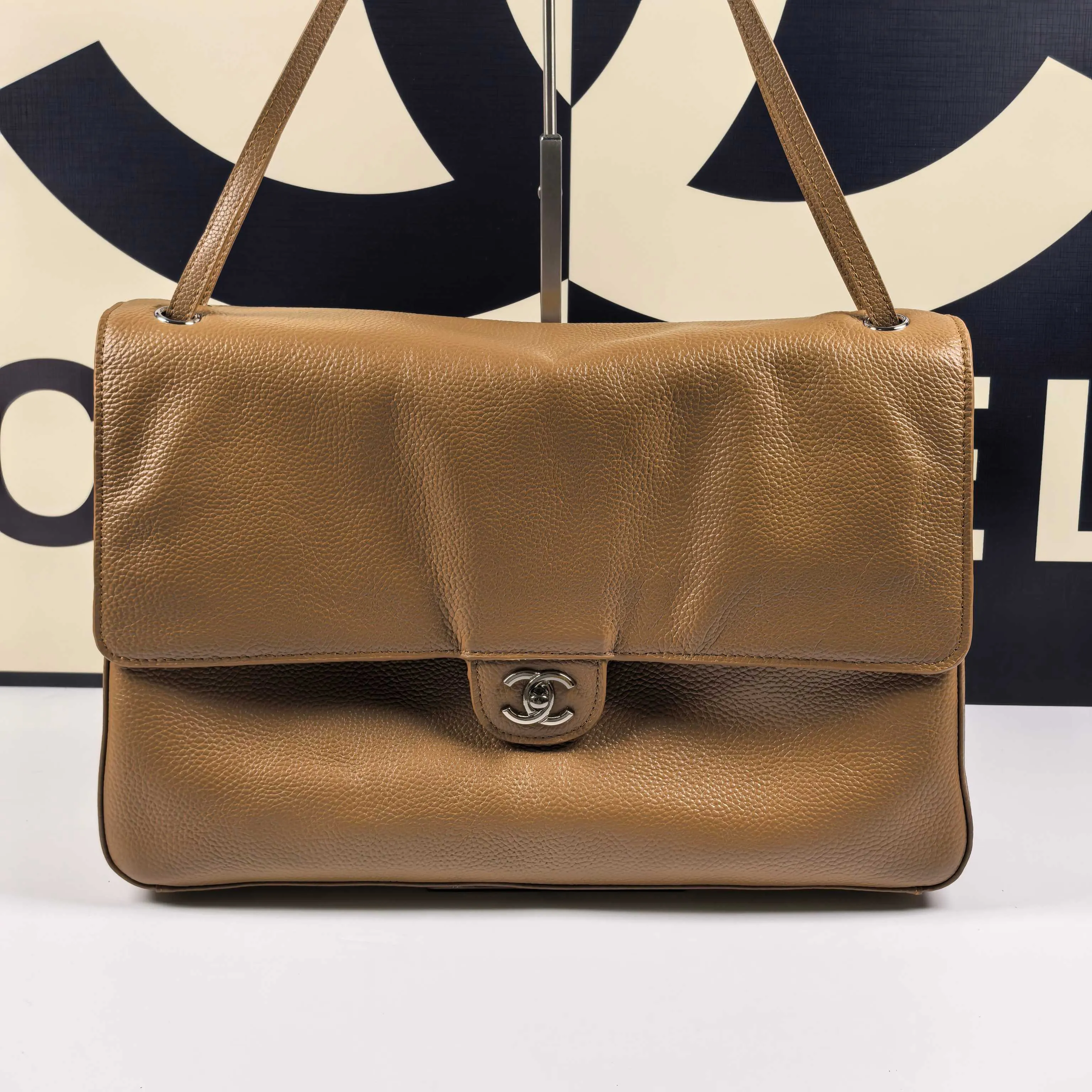 Chanel Classic Flap 牛皮 链条包