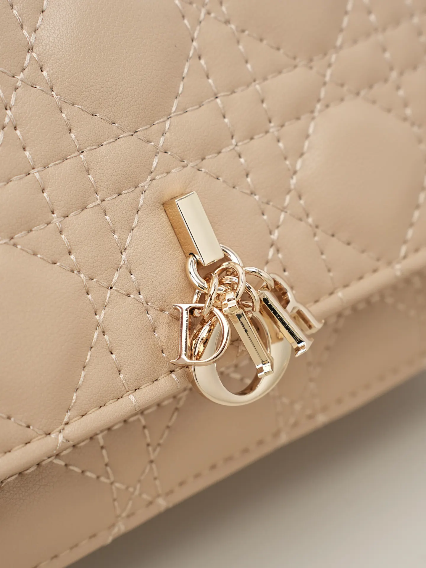 Dior Beige Chain Bag