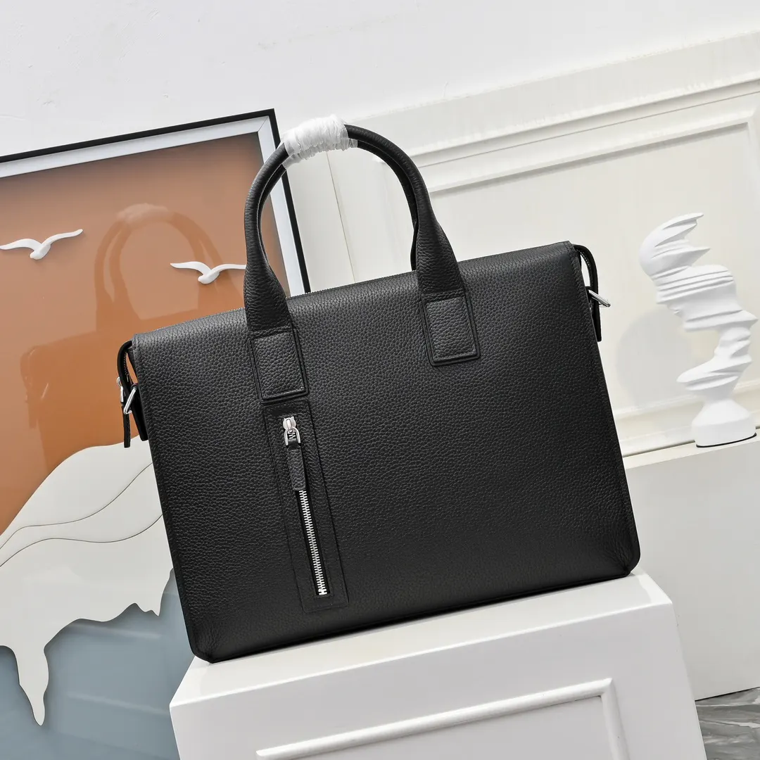 Hermes Briefcase Business Commuter Leather