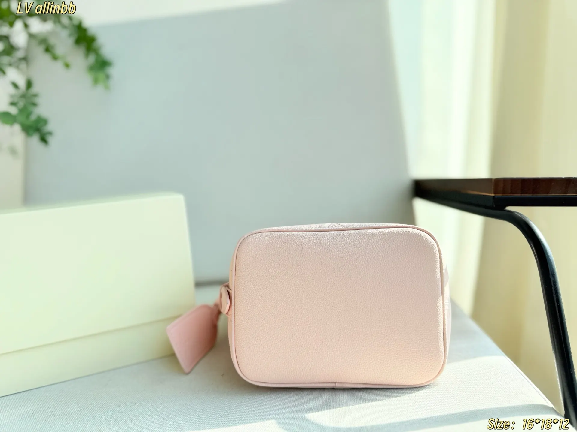 Louis Vuitton Pink Bucket Bag Casual
