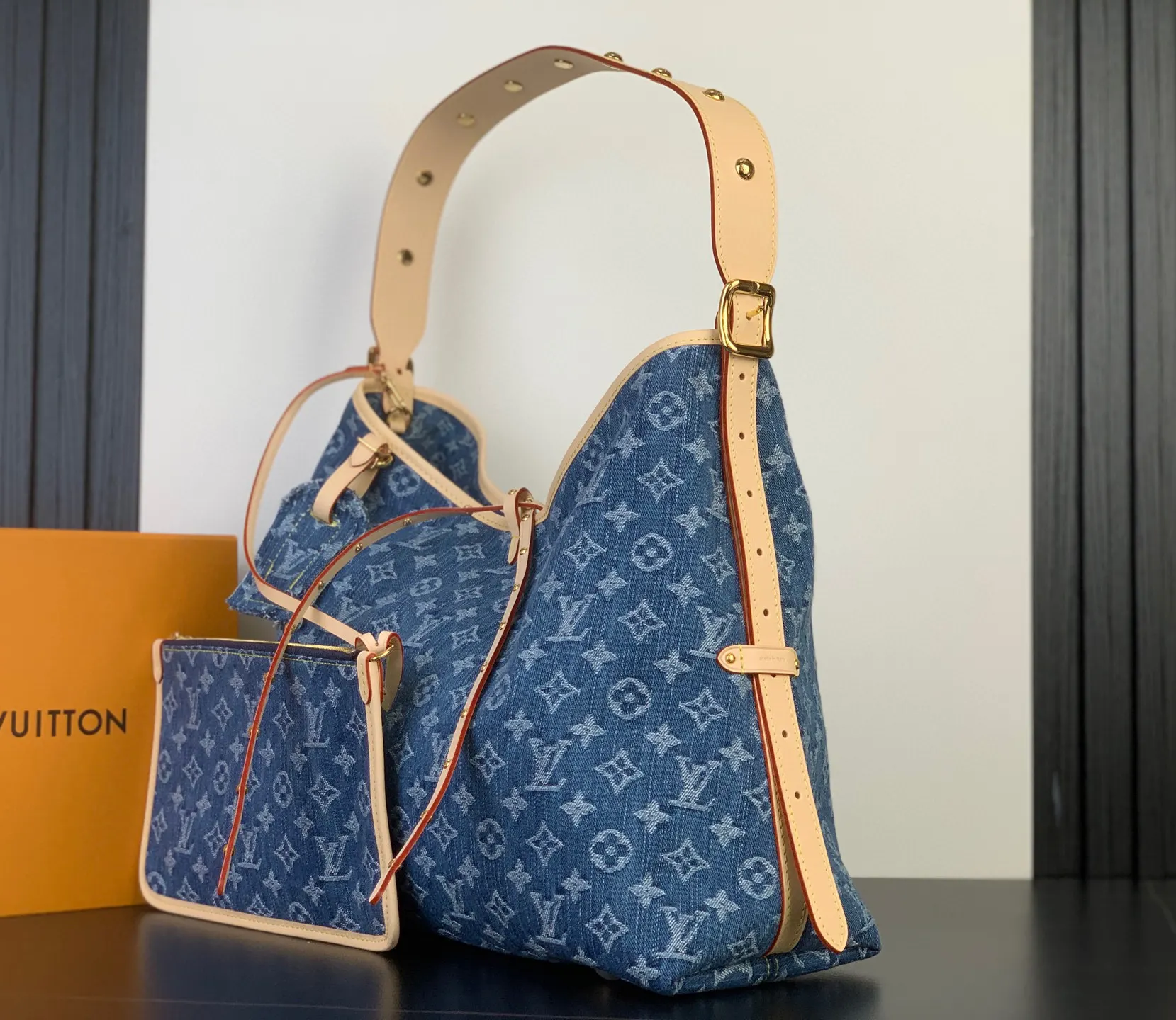 LV CarryAll 帆布 手拿包 精致手拿款