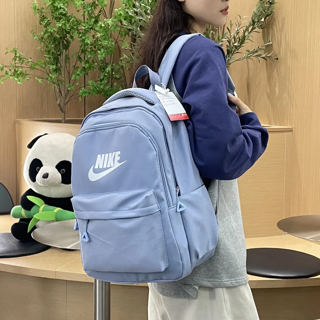 NIKE耐克 男女同款简约百搭休闲校园高中大学 双肩包 实用双肩款