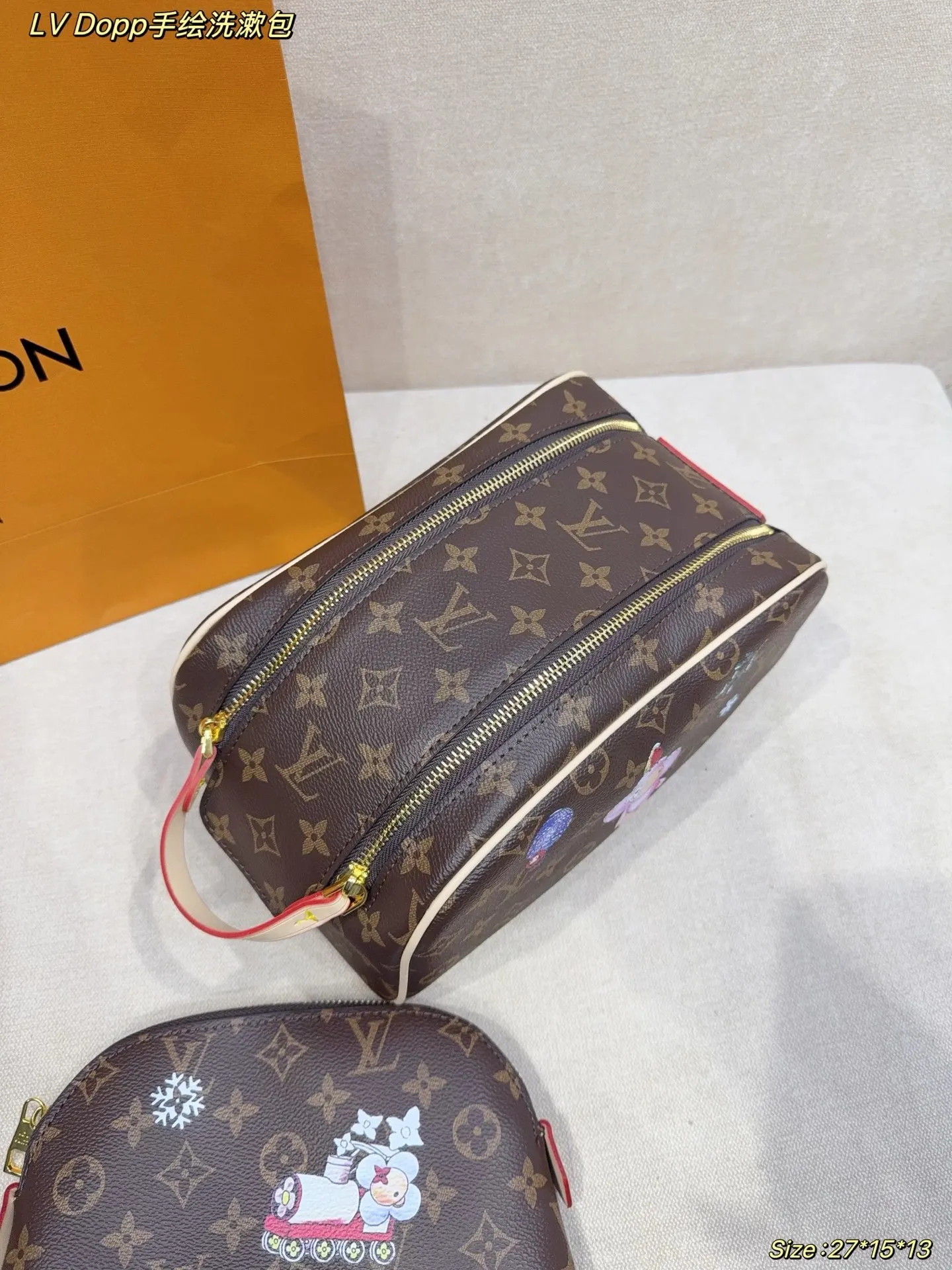 Louis Vuitton Cosmetic Pouch Classic Canvas