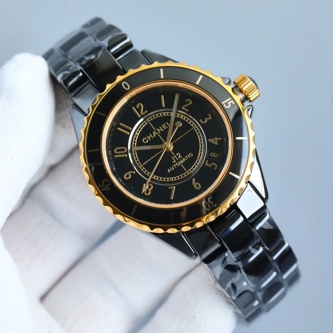CHANEL 黑色 白色 手錶 經典腕表款